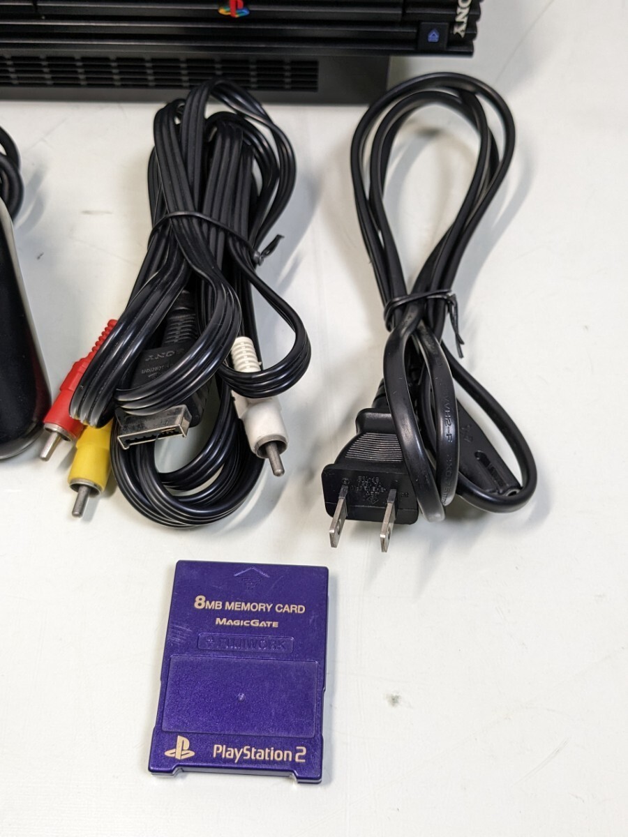 Sony PS2 Console SCPH-39000 NTSC-J Tested Working Controller Cable