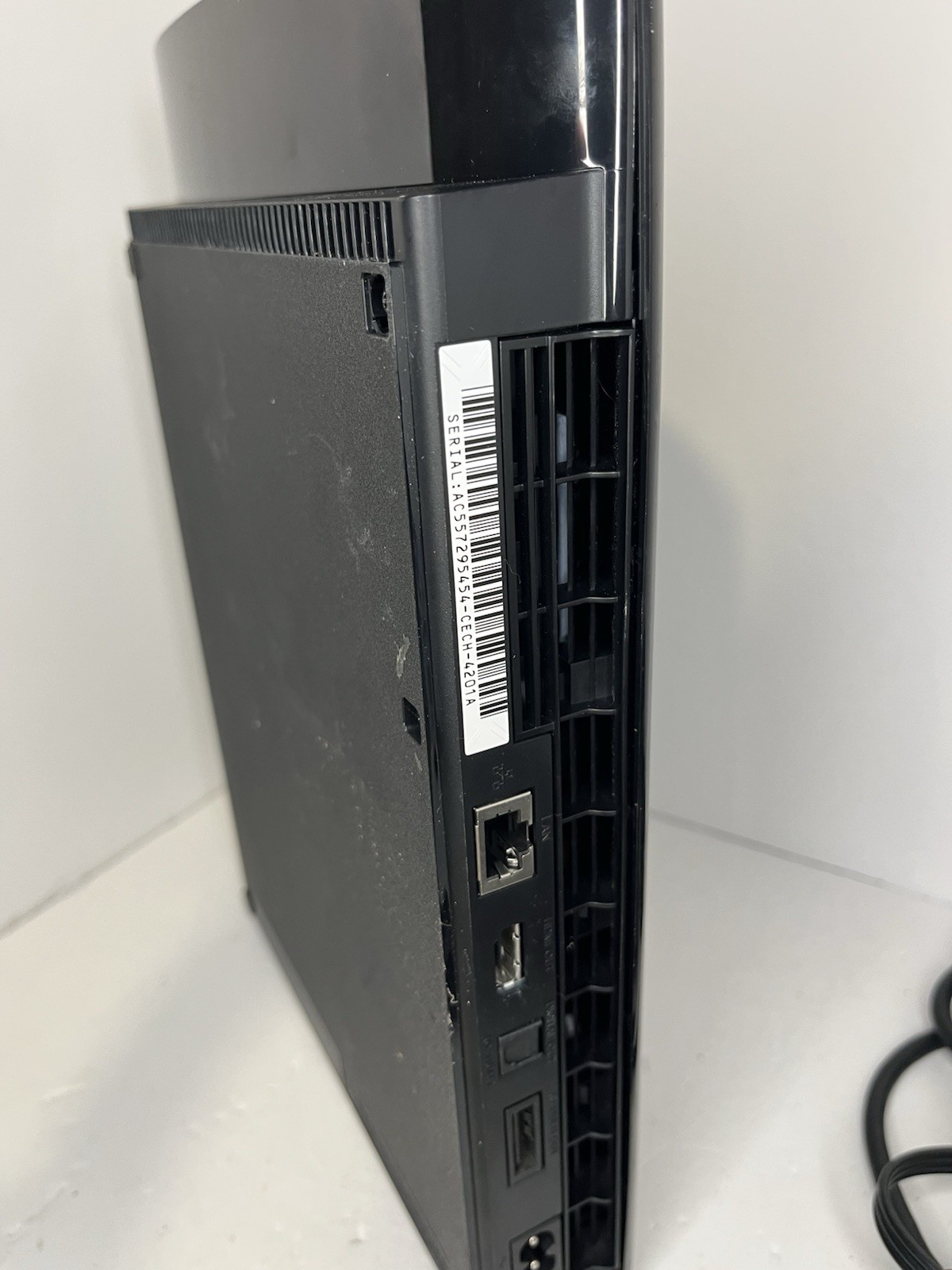 Sony PlayStation 3 PS3 Super Slim CECH 4201A 12GB Console Tested & Working!