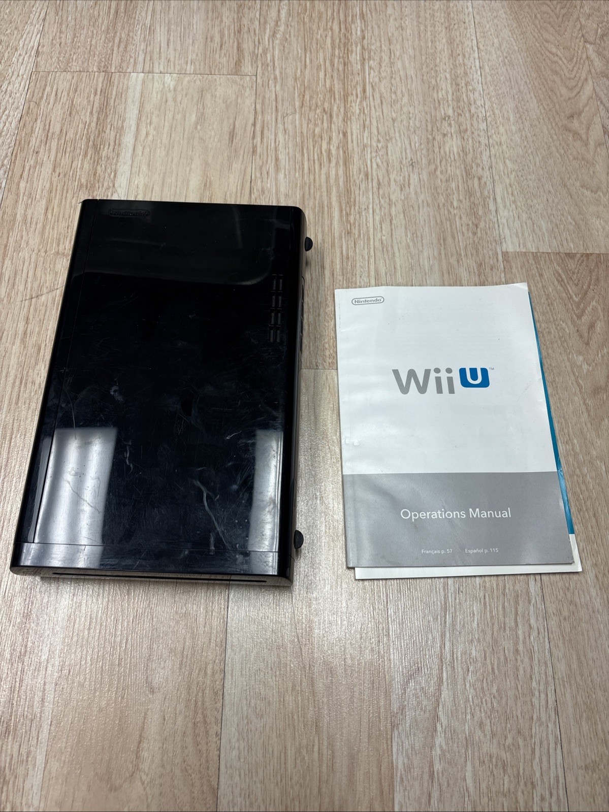 Nintendo Wii U Video Game Console Only WUP-101 02 32GB Error Code