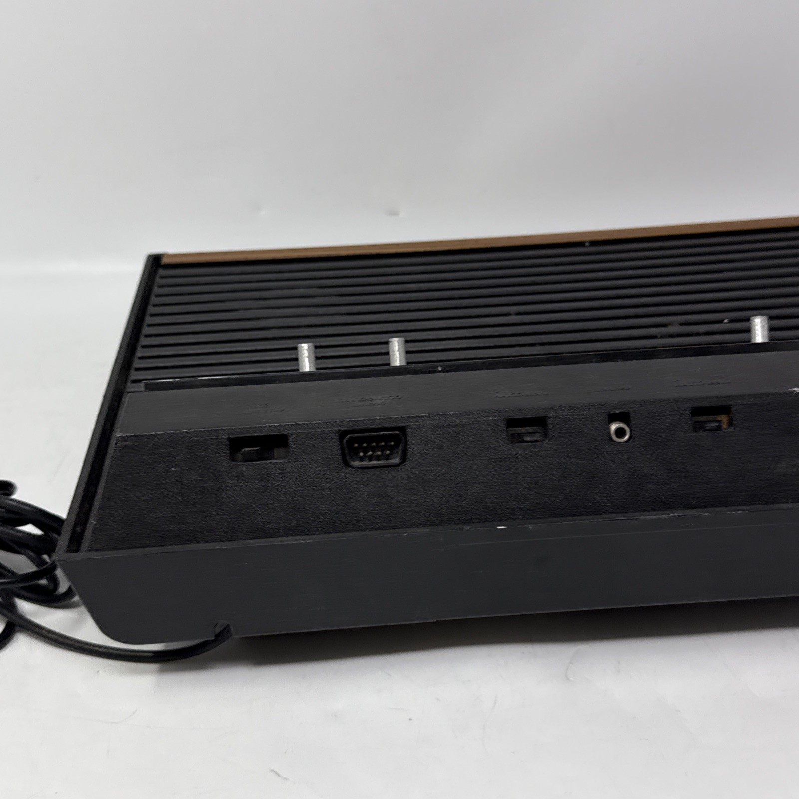 Untested Looks Nice Atari 2600 Console CX-2600A – Woody Wood Grain