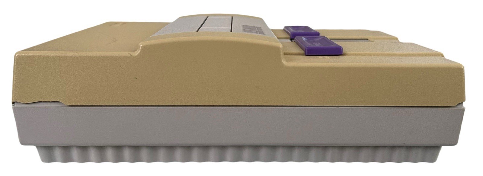 Super NES Control Deck SNS-001 – Gray + 2 OEM Controllers, Power Supply, & AV