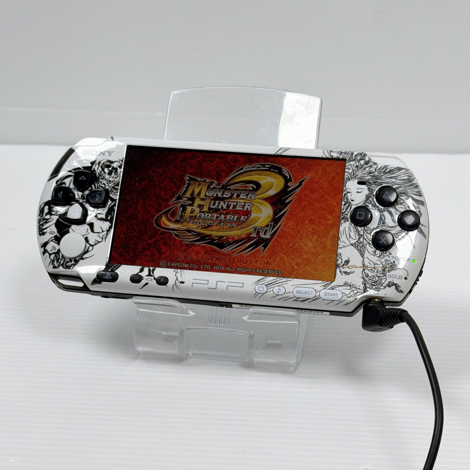 Sony PSP-3000 Final Fantasy Dissidia Console Tested with AC Adapter Rank – B