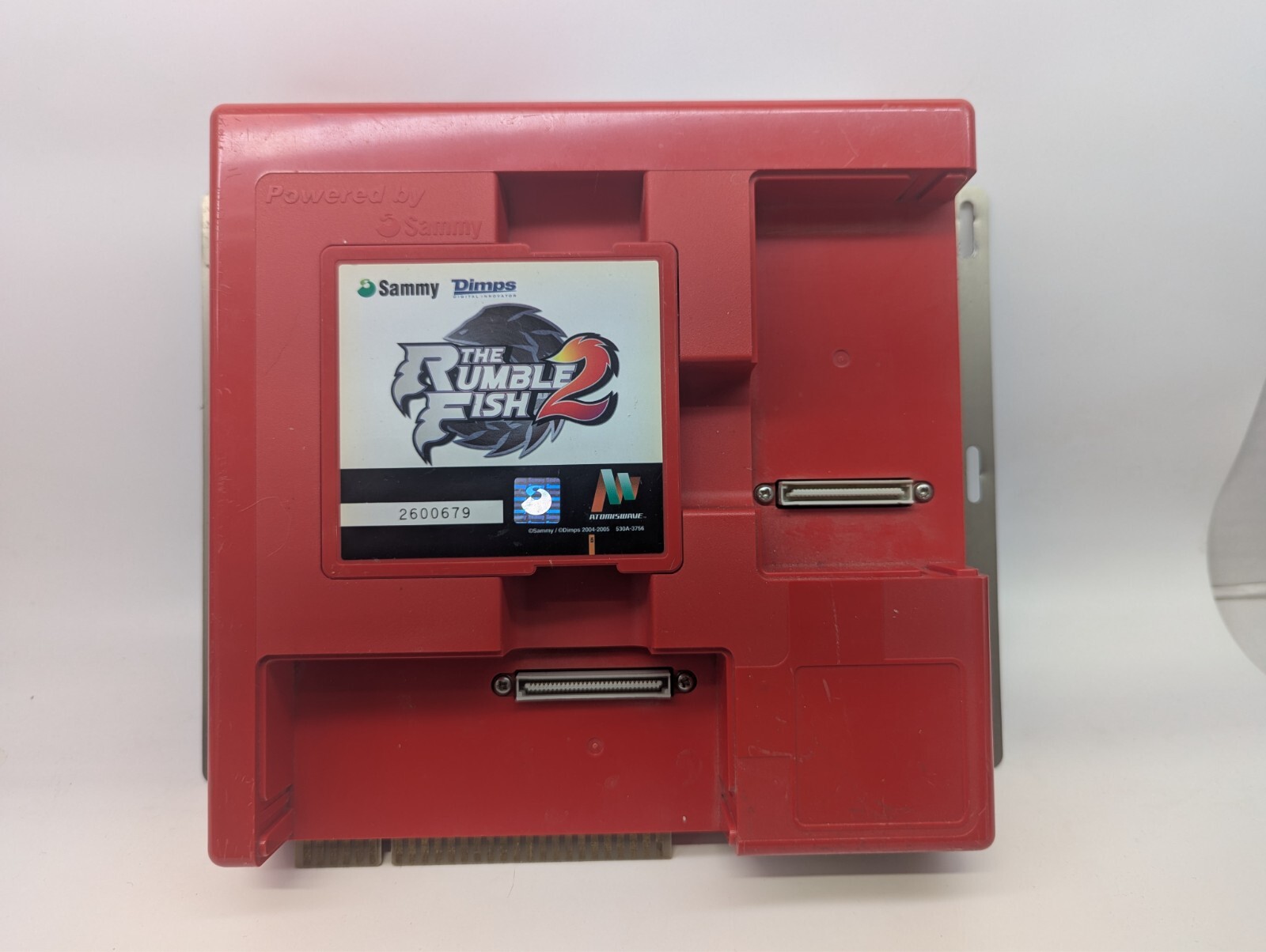 THE RUMBLE FISH 2 Sammy Atomiswave game cartridge + Arcade JAMMA PCB