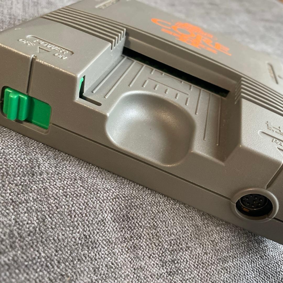 PC Engine CoreGrafx II Console Power On Confirmed Vintage Retro Gaming