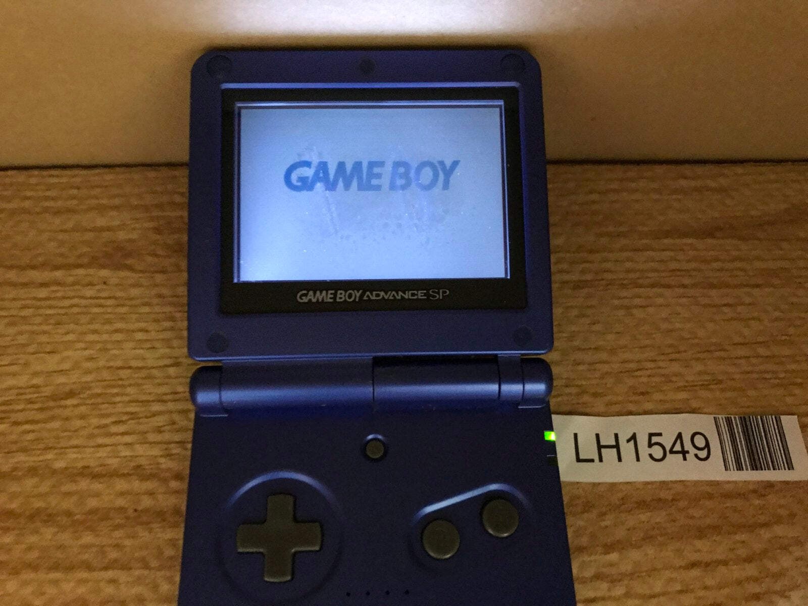 GameBoy Advance SP Azurite Blue Console Nintendo Japan – With Defects LH1549