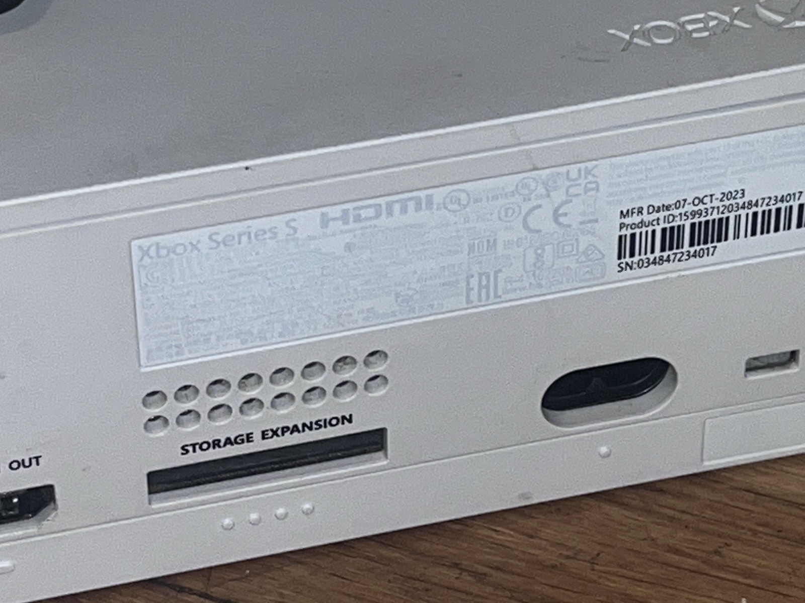 Microsoft Xbox Series S 512GB White Console (RRS00095)