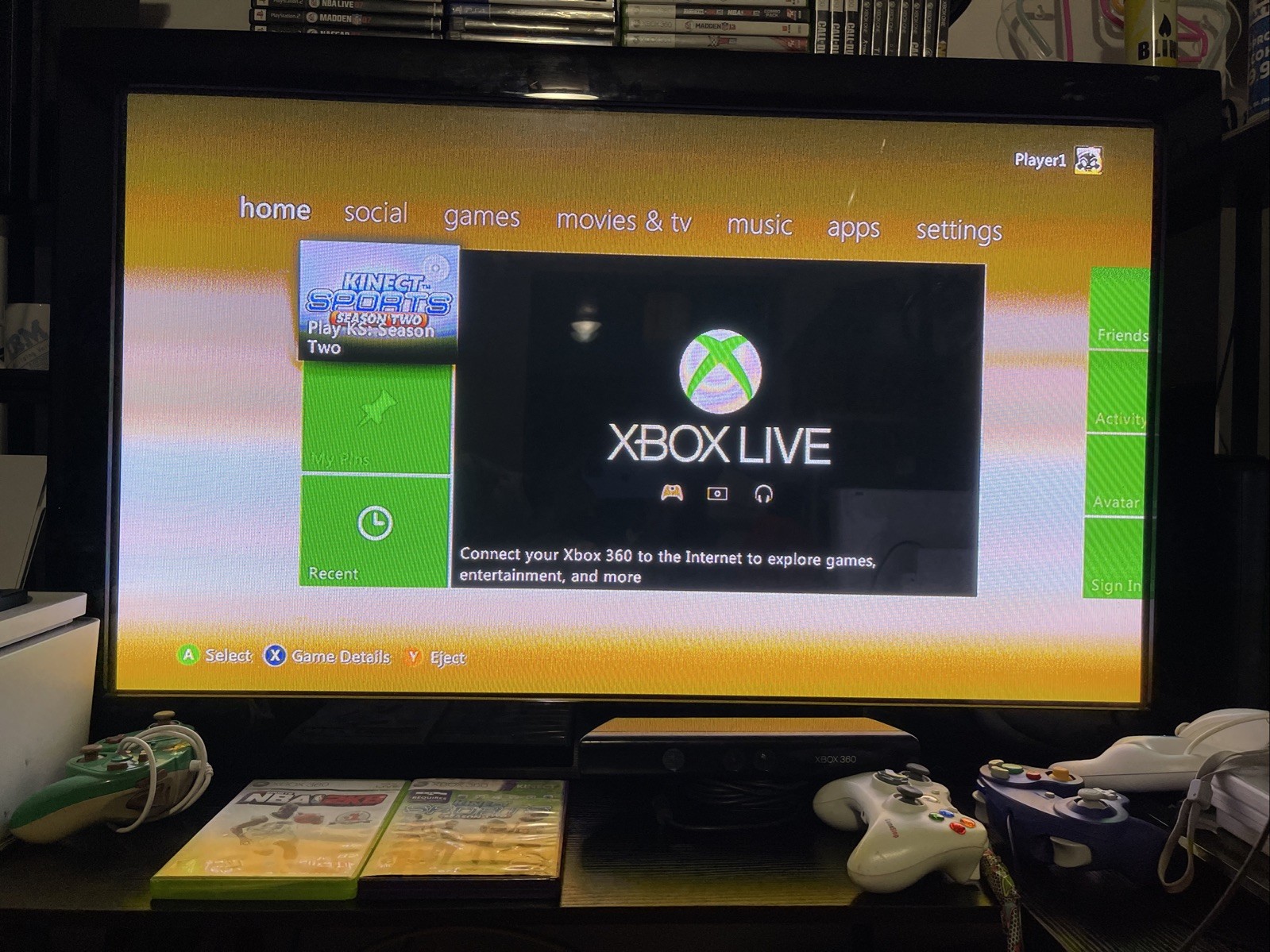 Microsoft Xbox 360 Slim White Console – Tested & Working, No Hard Drive Inserted