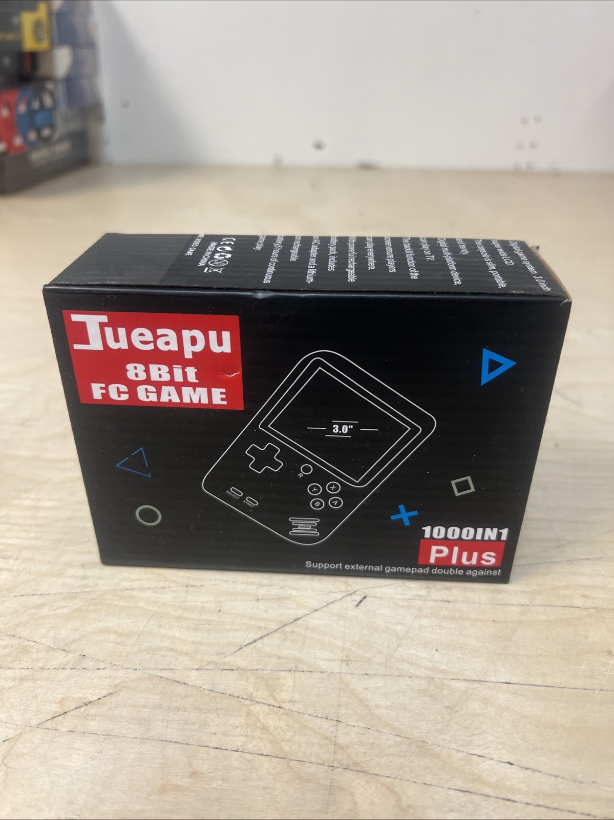 Jueapu 8Bit FC Game 1000 in 1 Plus 3″ Digital Gaming System- New in Open Box!