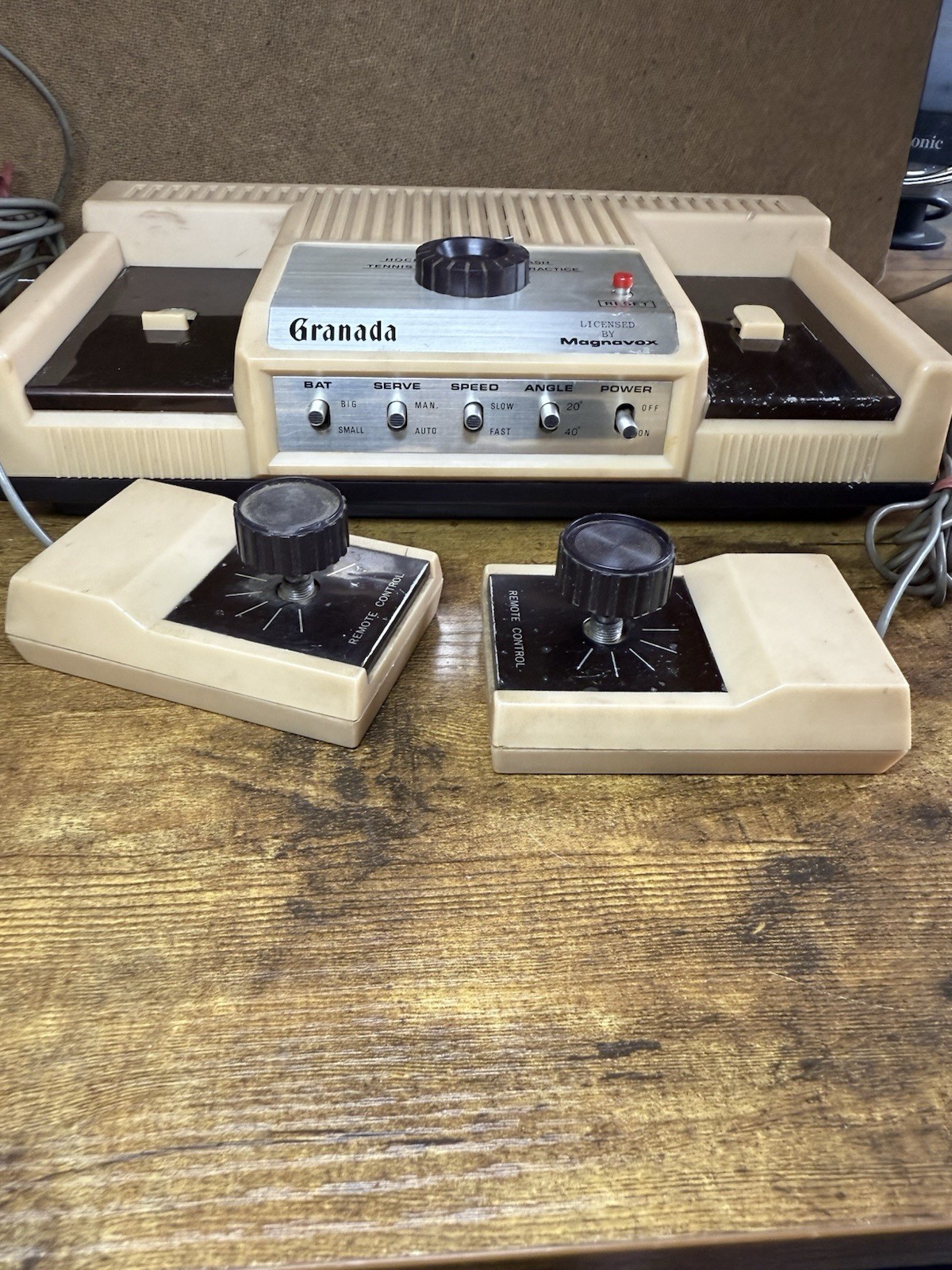 UNTESTED Magnavox Granada (1977) Model No. EP800 E&P Electronic Hockey Tennis