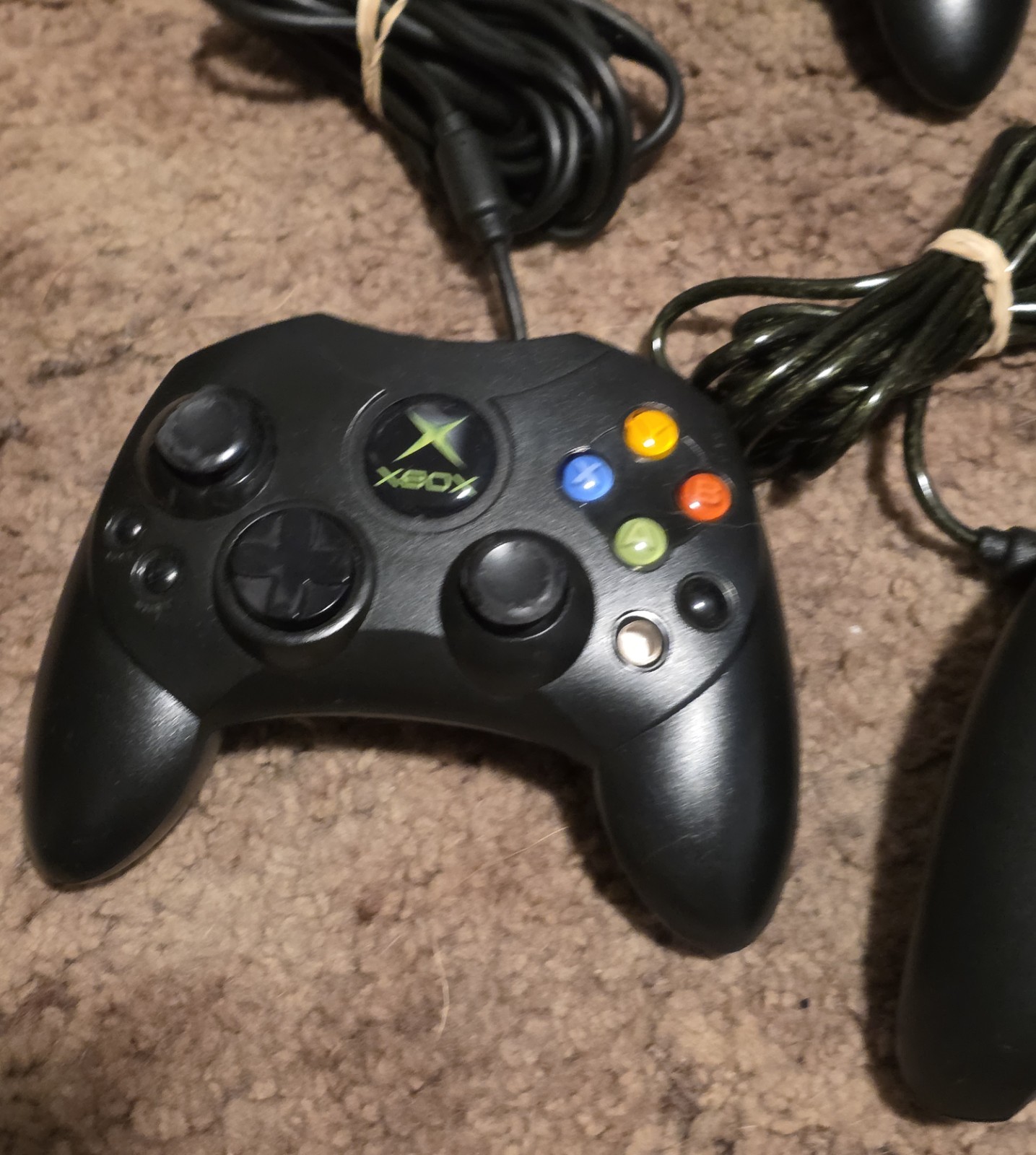 Original Xbox Console + 3 Controllers & 10 Games – Red/Green Light Error Code 7