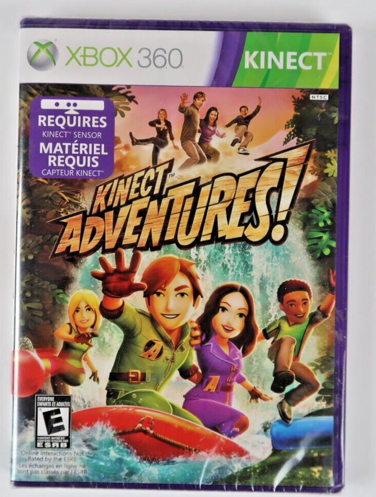 Kinect Adventures (Xbox 360, 2010) Brand New Kinect Sealed Xbox 360