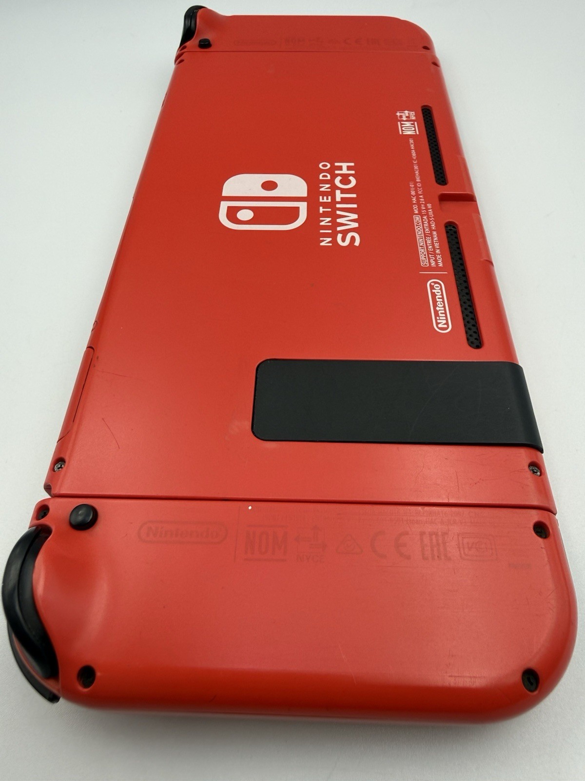 Nintendo Switch V2 Mario Red Edition – 128GB SD + Pro Controller + Case -Tested