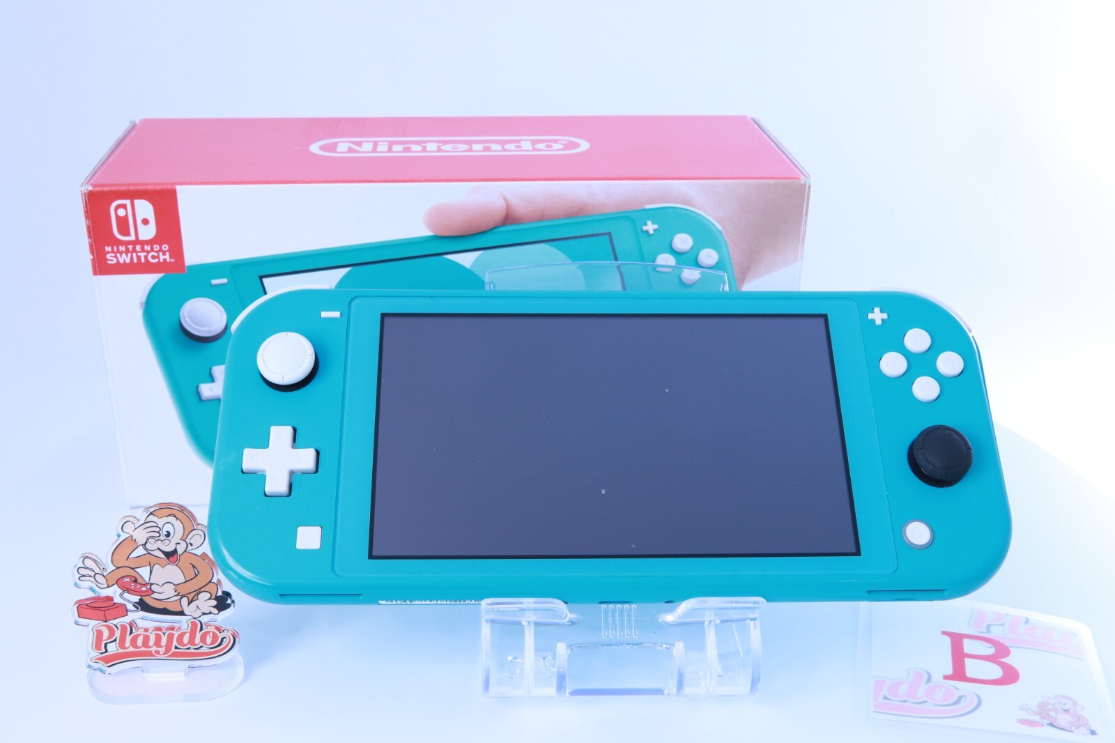 JP Game Nintendo Switch Lite Turquoise [Rank :B] W/Box【 Region Free 】