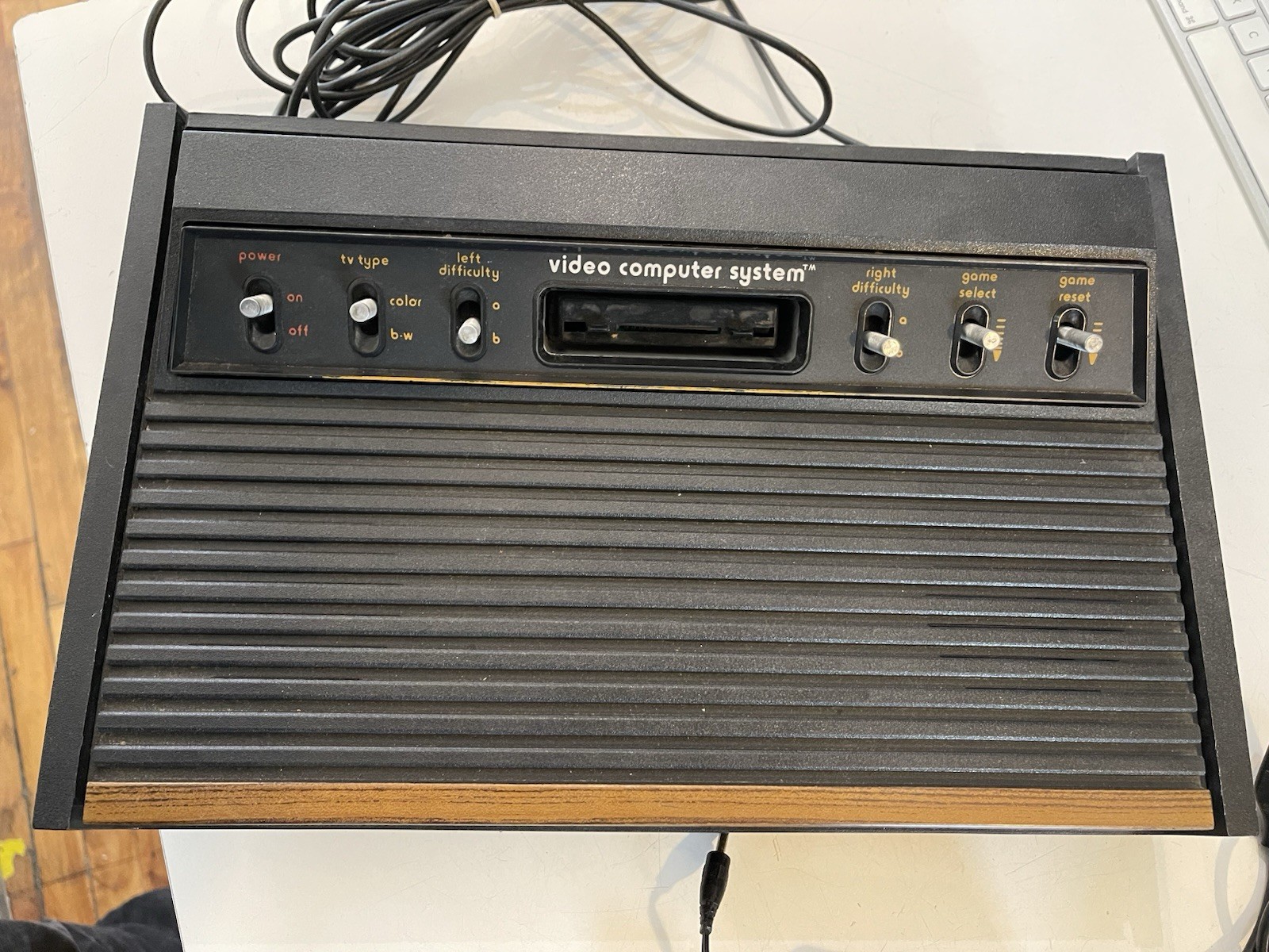 1977 Atari 2600 “Heavy Sixer” Console w/ 55 Games, Controllers, Manuals + Box
