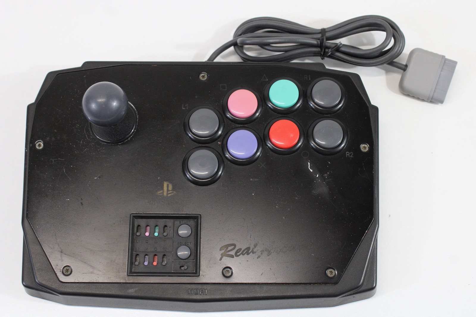 HORI Real Arcade PS Joystick Controller HPS-10 PlayStation PS2 PS1 Japan 2PC495
