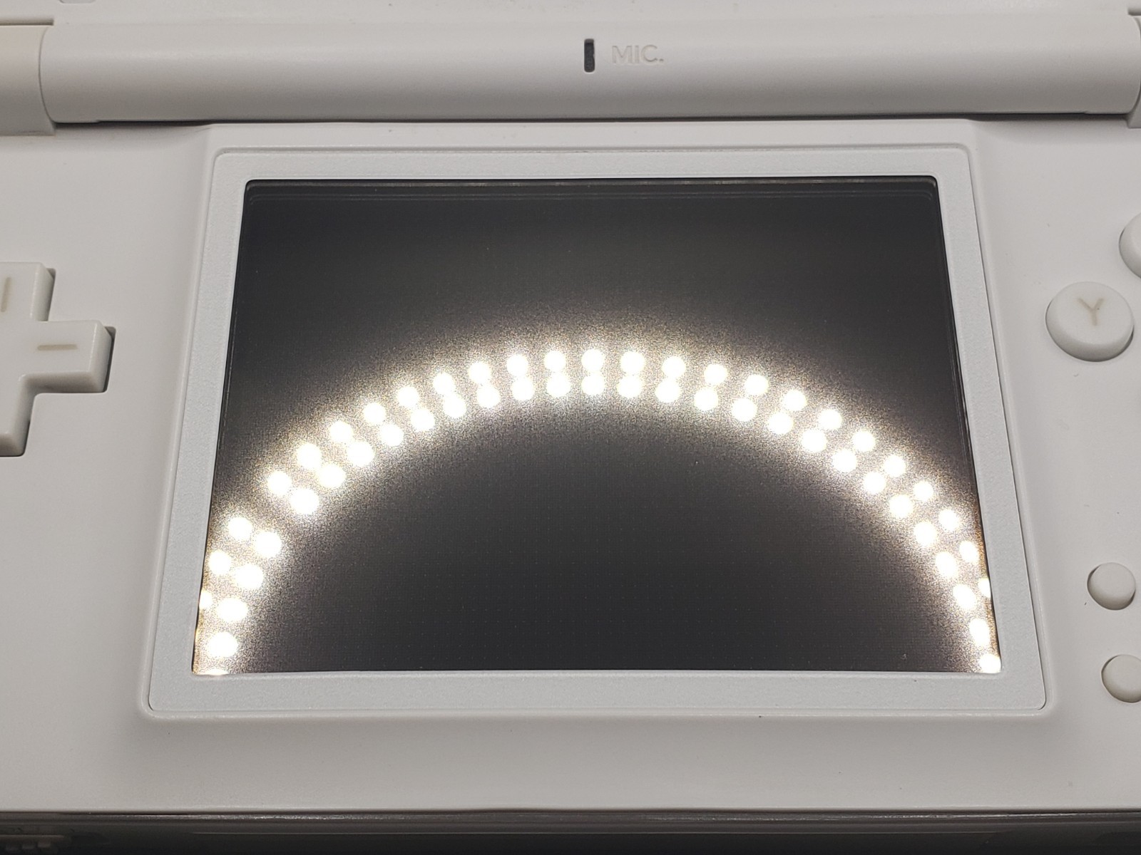 Nintendo DS Lite Polar White OEM Restoration (Good Condition) w/ Charger