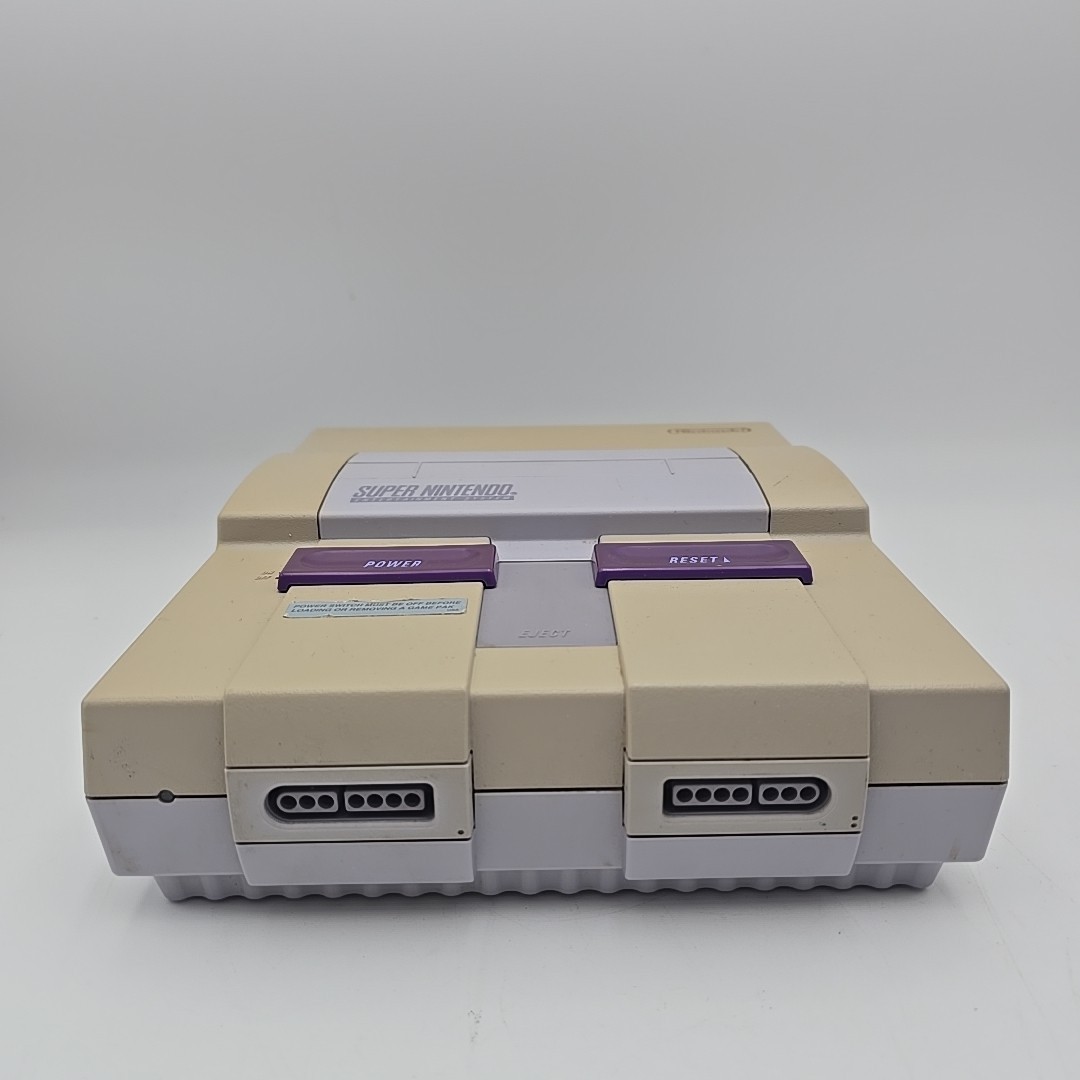 Super Nintendo System SNES Console Tested New Controllers, Rca Cable And Power