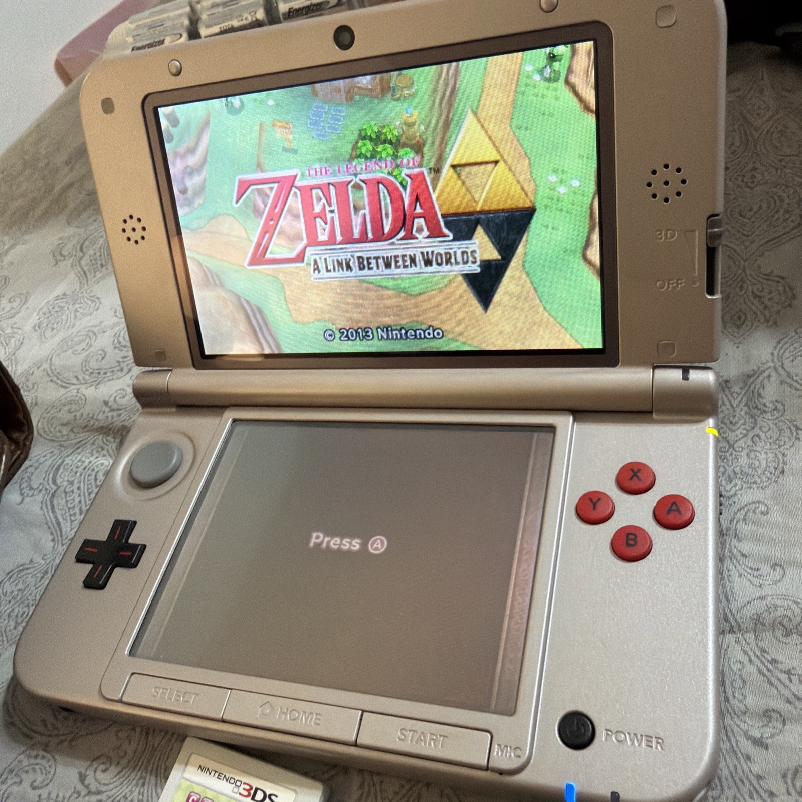 Nintendo 3DS XL NES (Controller) Edition Handheld – Lot SPR-001 Lot