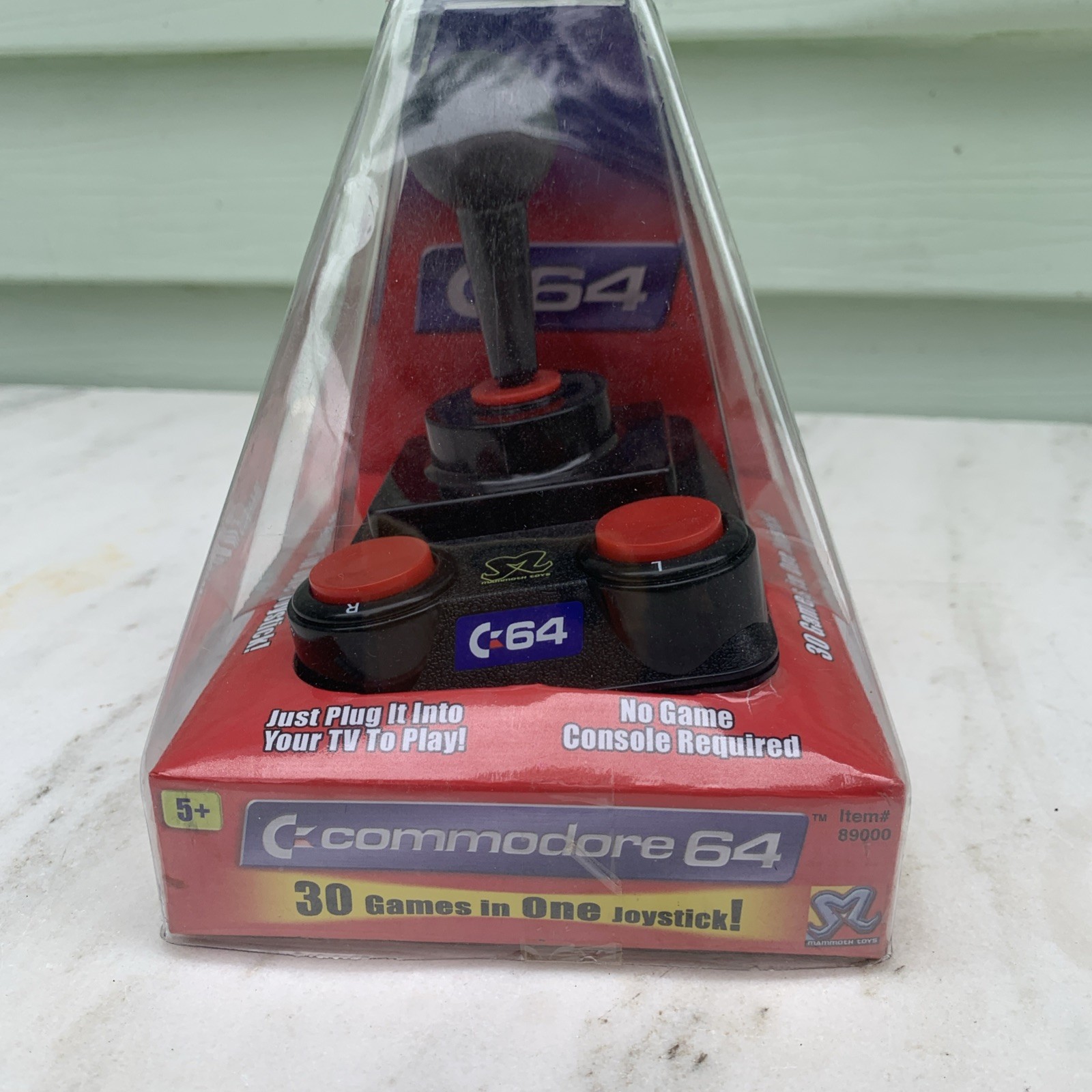 Commodore 64 30 Games In One Joystick 2004 New In Box Vintage