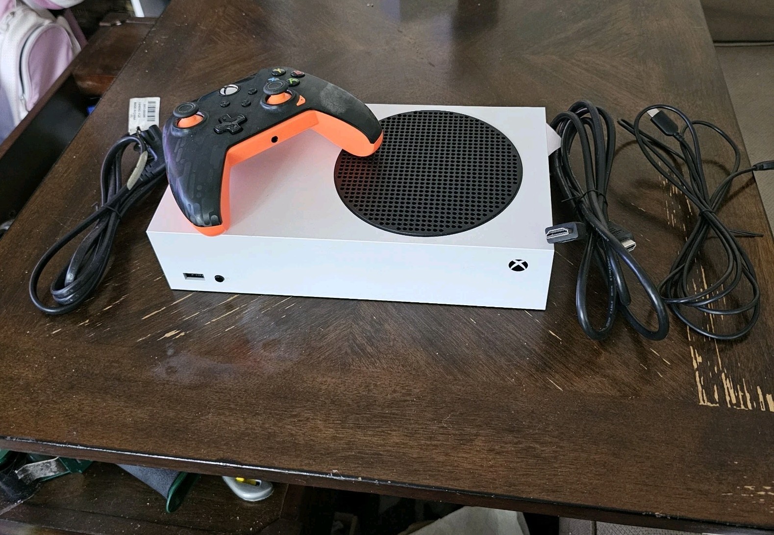 Microsoft Xbox Series S 512GB Video Game Console – White W/wired Controller