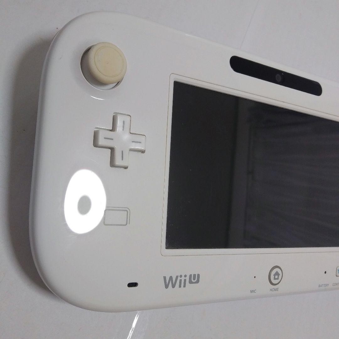 Nintendo Wii U basic set 8gb White Tested Woking Box Cable USED
