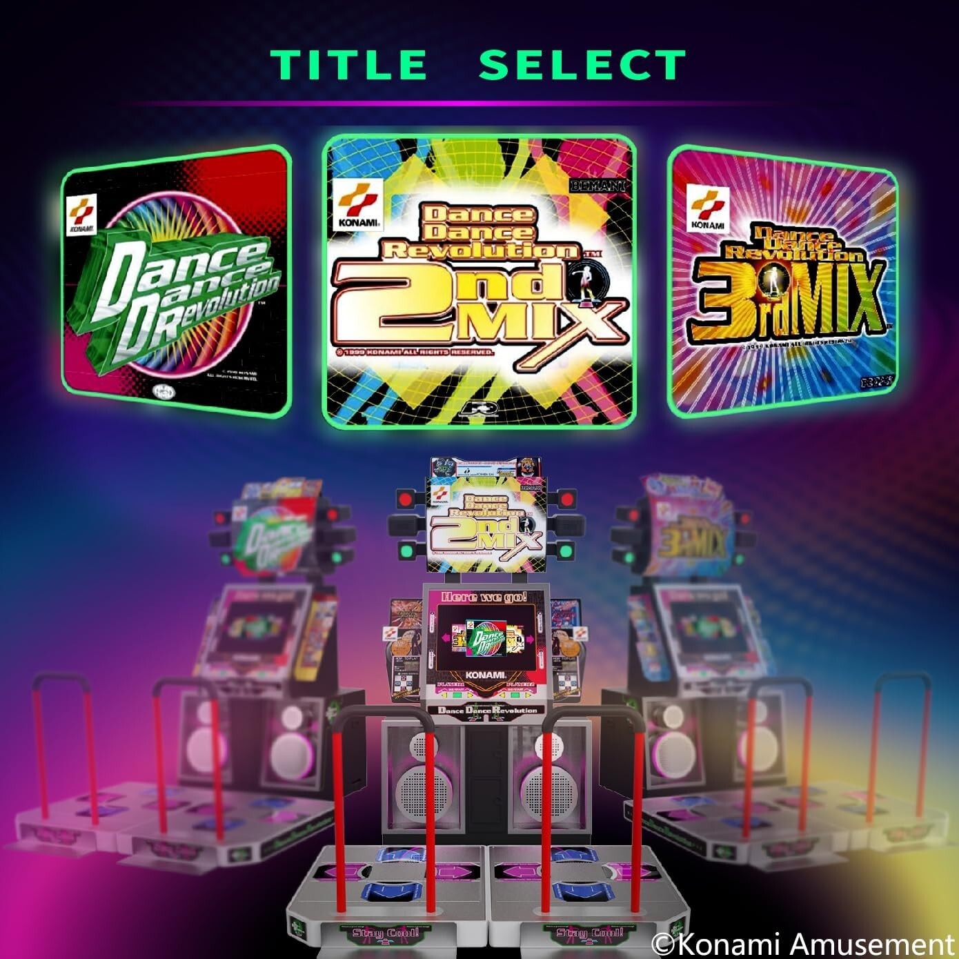Dance Dance Revolution Classic Mini Zuiki Konami Amusement DDR 2024 1st 2nd 3rd