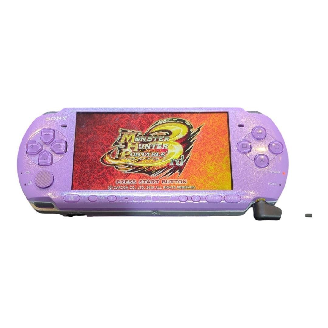 Sony PSP-3000 Lilac Purple Console Limited Color Region Free Tested Japan