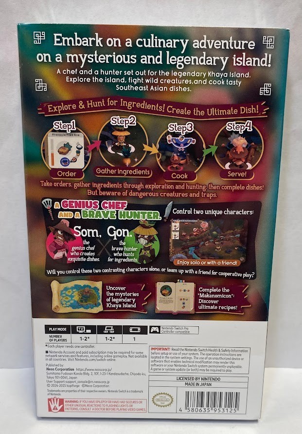 SEDAP! A Culinary Adventure (Multi-Language) Switch New Game Special (2025)
