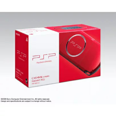 Sony PSP-3000 Radiant Red PSP-3000RR Handheld Console Japan Model – Brand New