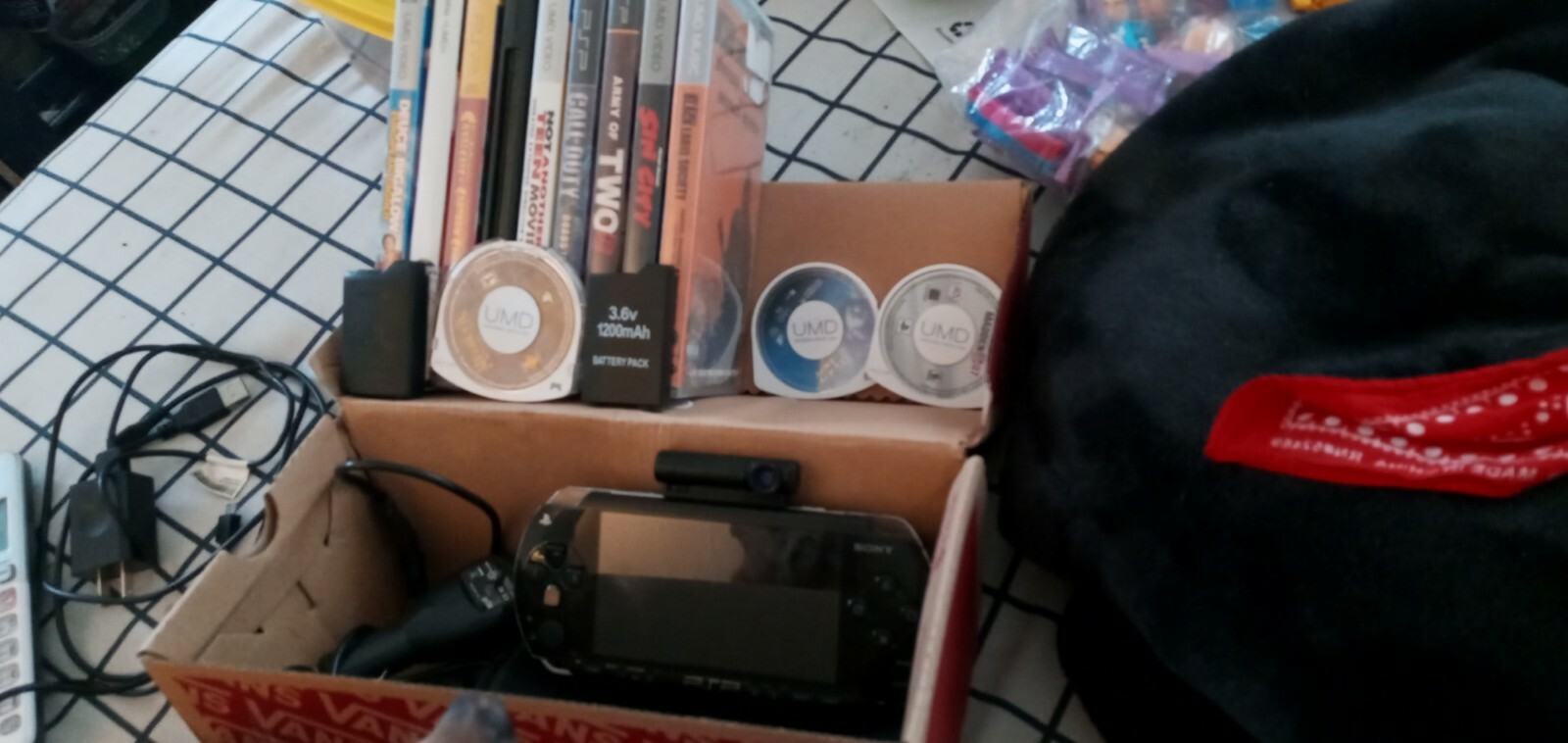 Sony PlayStation Portable 1001 with 12 games/movies. Plus more!