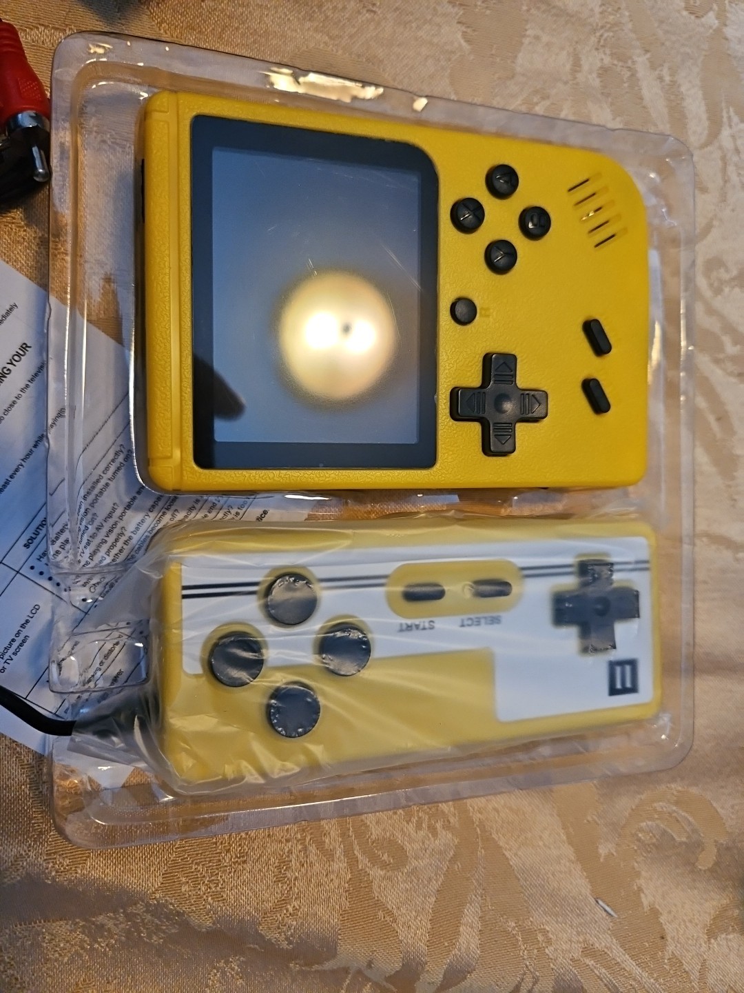 3″ LED Large Screen Mini Handheld Digital Game System 400 Games