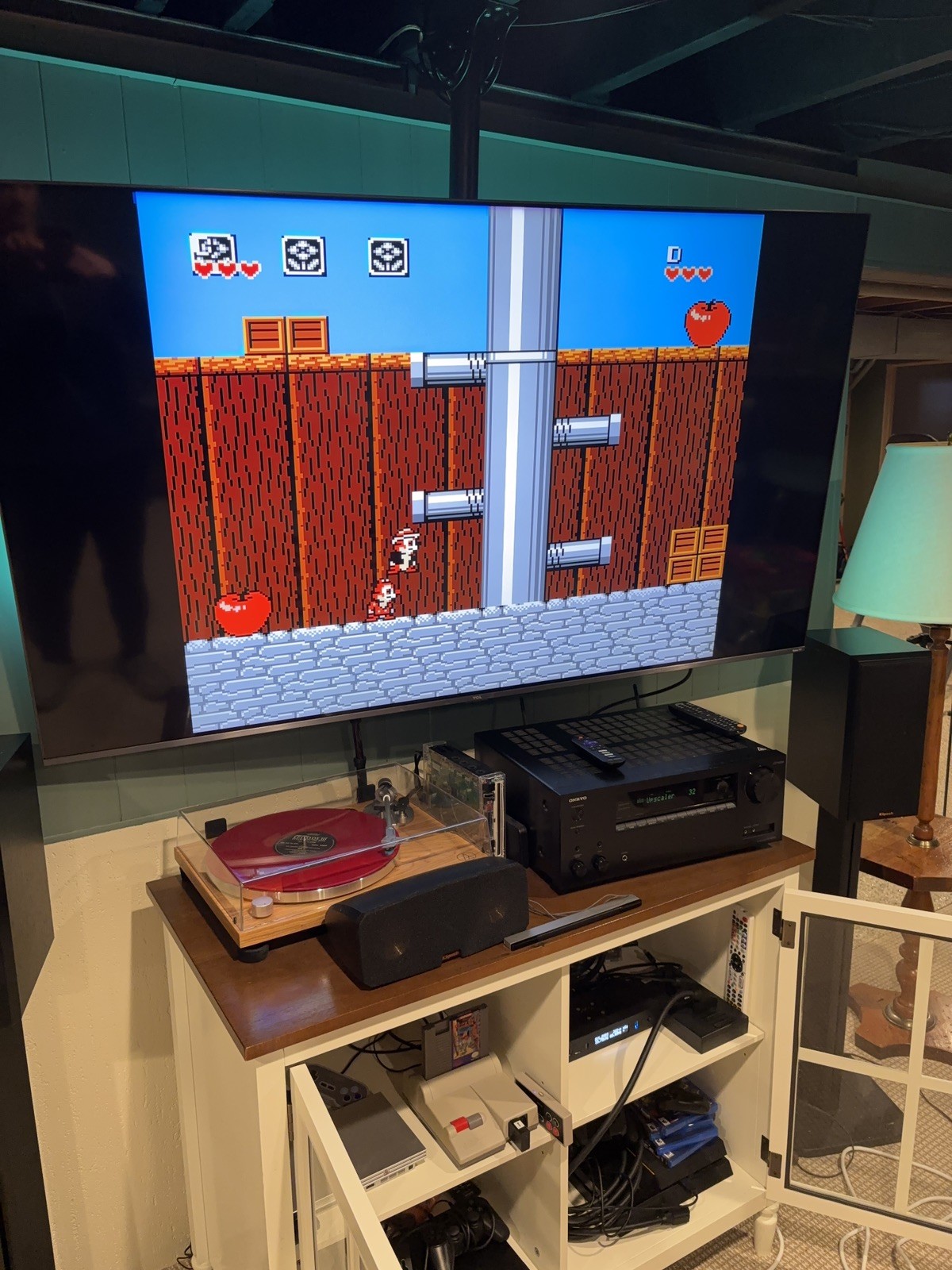 Nintendo NES 101 Top Loader with NES RGB 2.0 , Exp Audio, IGR, SNES port, Tested