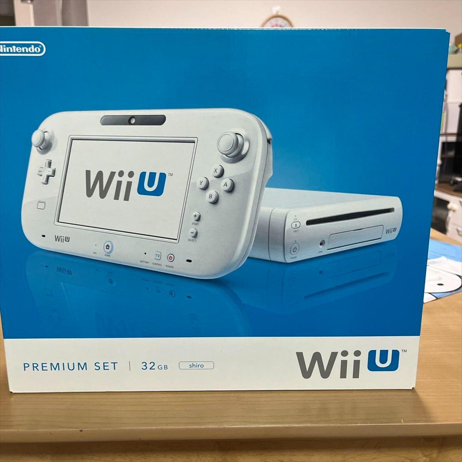 Nintendo Wii U Premium Set Shiro WUP-S-WAFC Console Game Japan NEW