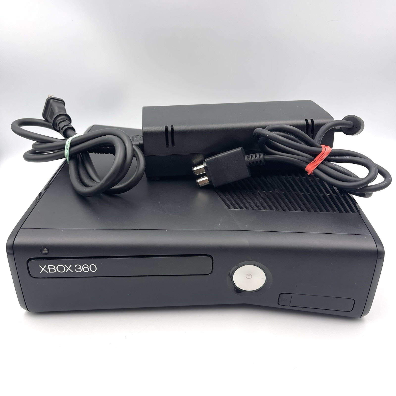 TESTED! XBOX 360 S Slim Console 250GB Black Matte Model 1439 w/OEM Power Supply
