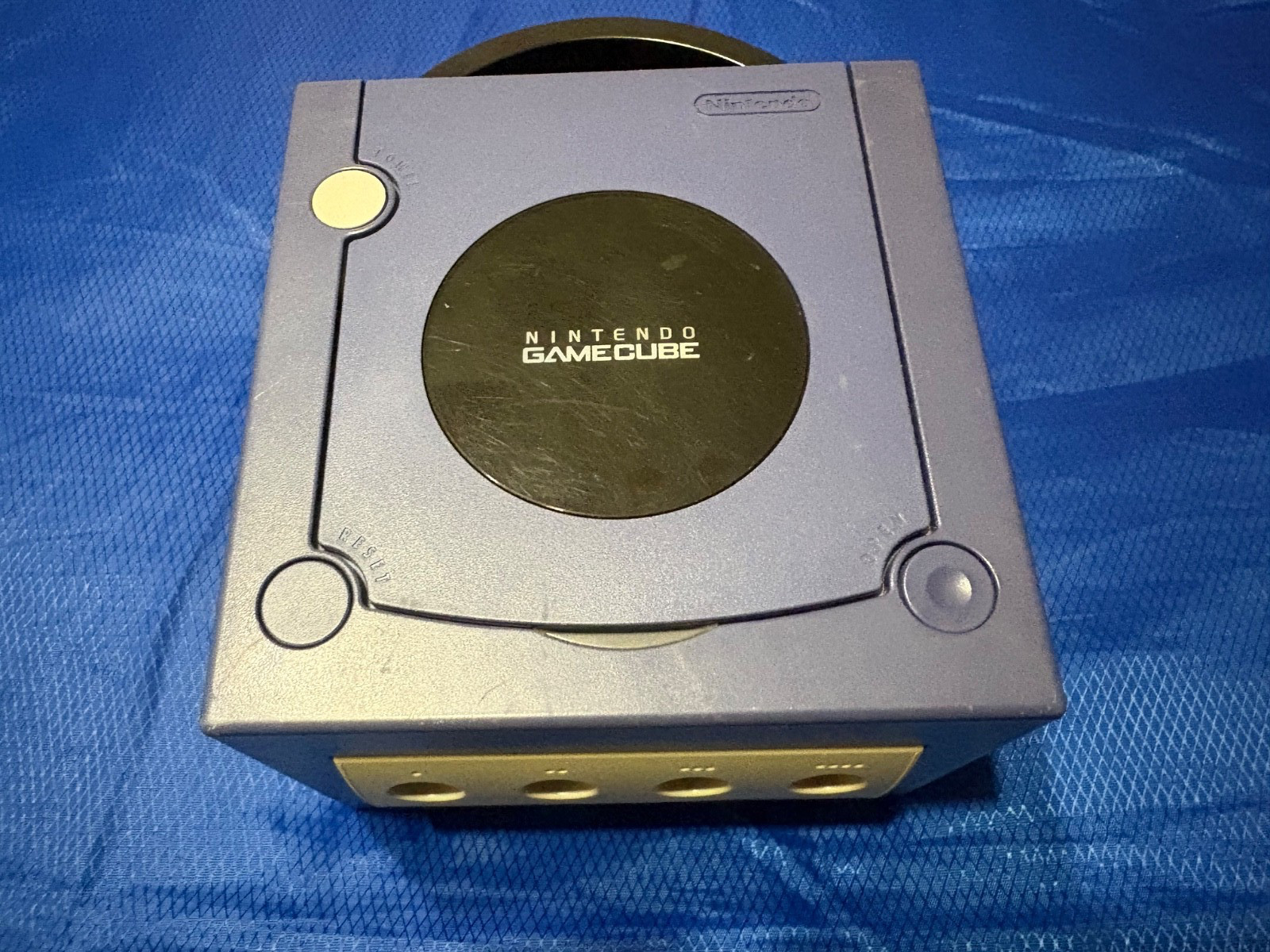 Nintendo GameCube DOL-001 Gaming System – Indigo parts or repair