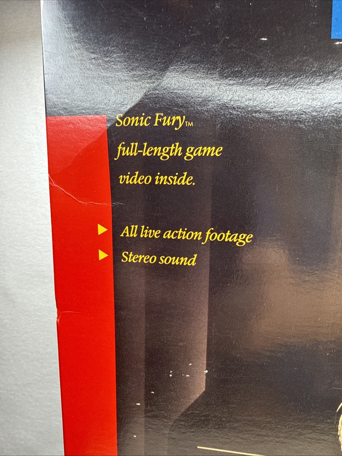 1987 ACTION MAX The First Real Action Game System W/ Sonic Fury Game Untested