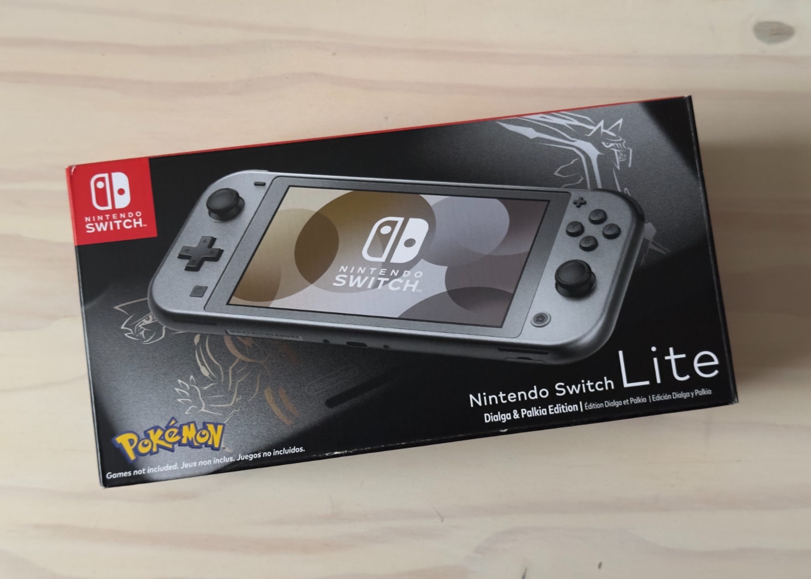 NEW Nintendo Pokémon Switch Lite Dialga and Palkia Edition Game Console, Sealed