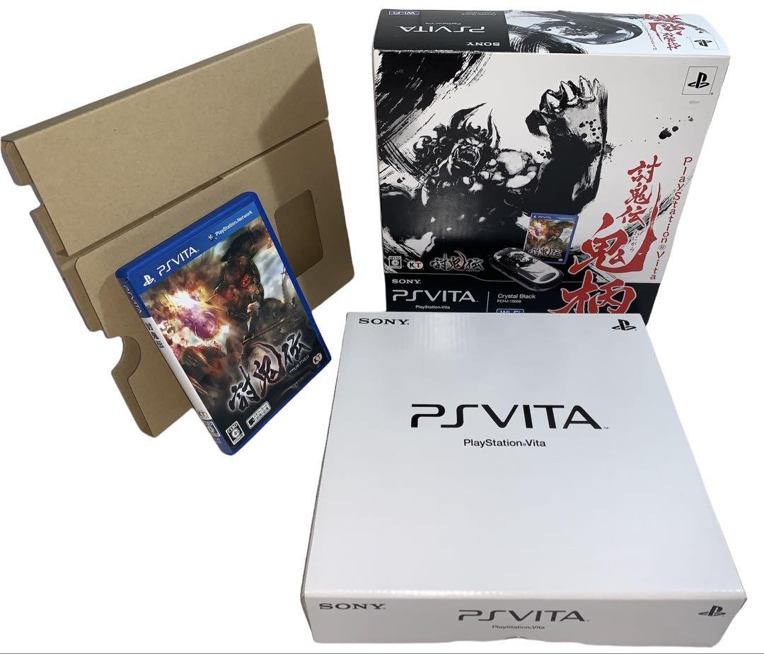 【Excellent】PS Vita Console System PCH-1000 TOUKIDEN ONI GARA Limited Model JPN