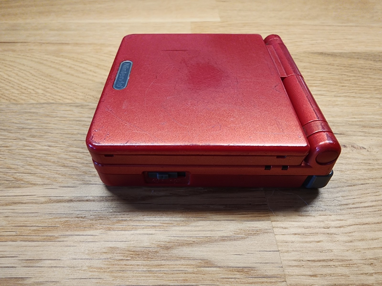 Nintendo GameBoy Advance SP Red AGS-001, Tested & Working Great!