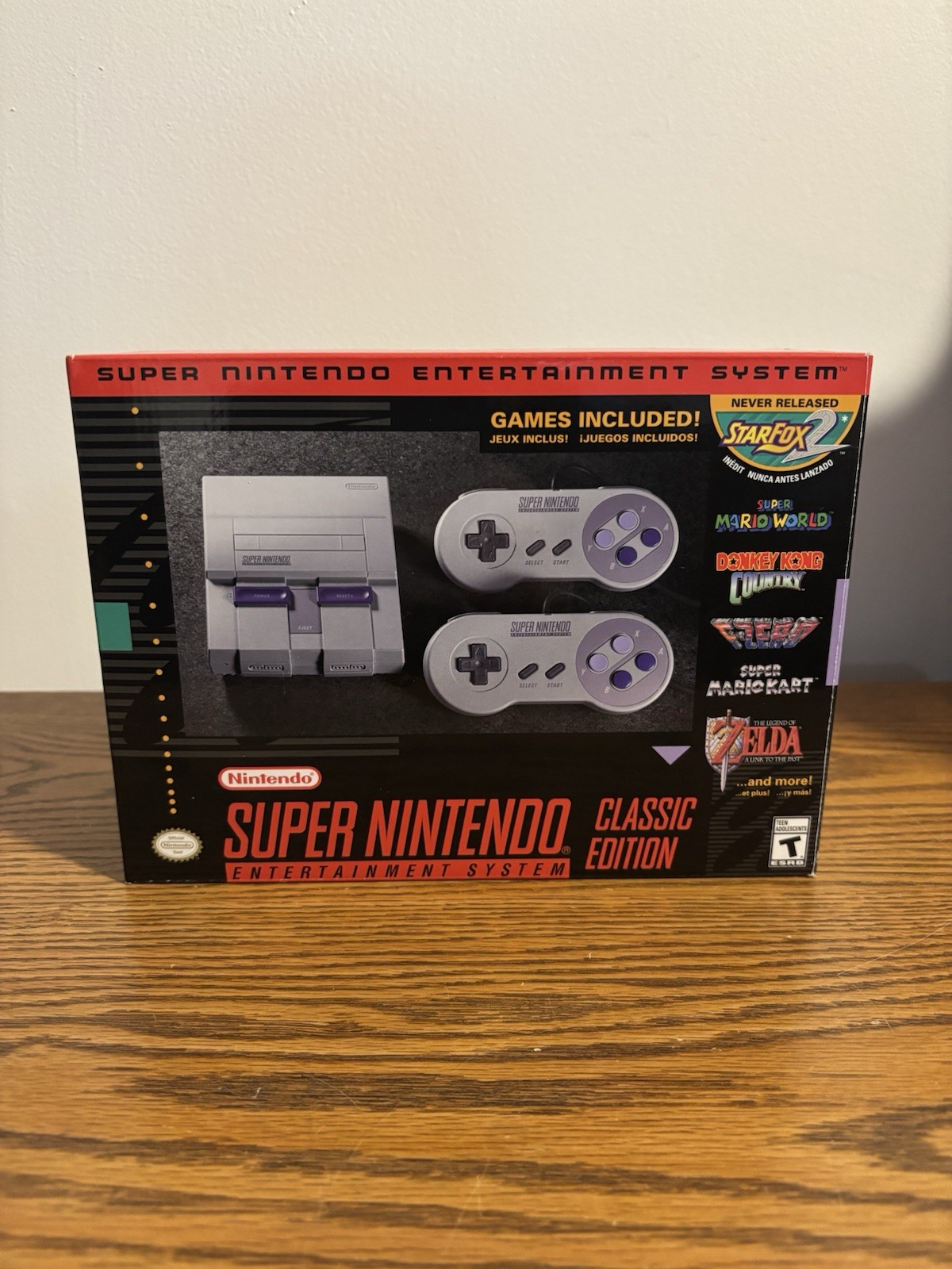 Nintendo SNES Classic Edition Mini Console Complete in Box, Tested