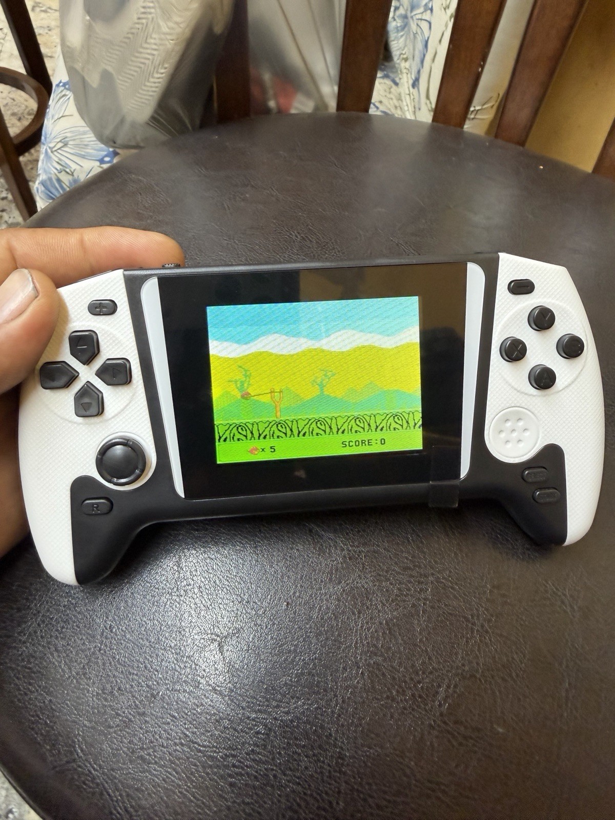 Q21 Handheld Console 3.5″ HD Display Black & White ReUSB Portable Gaming System