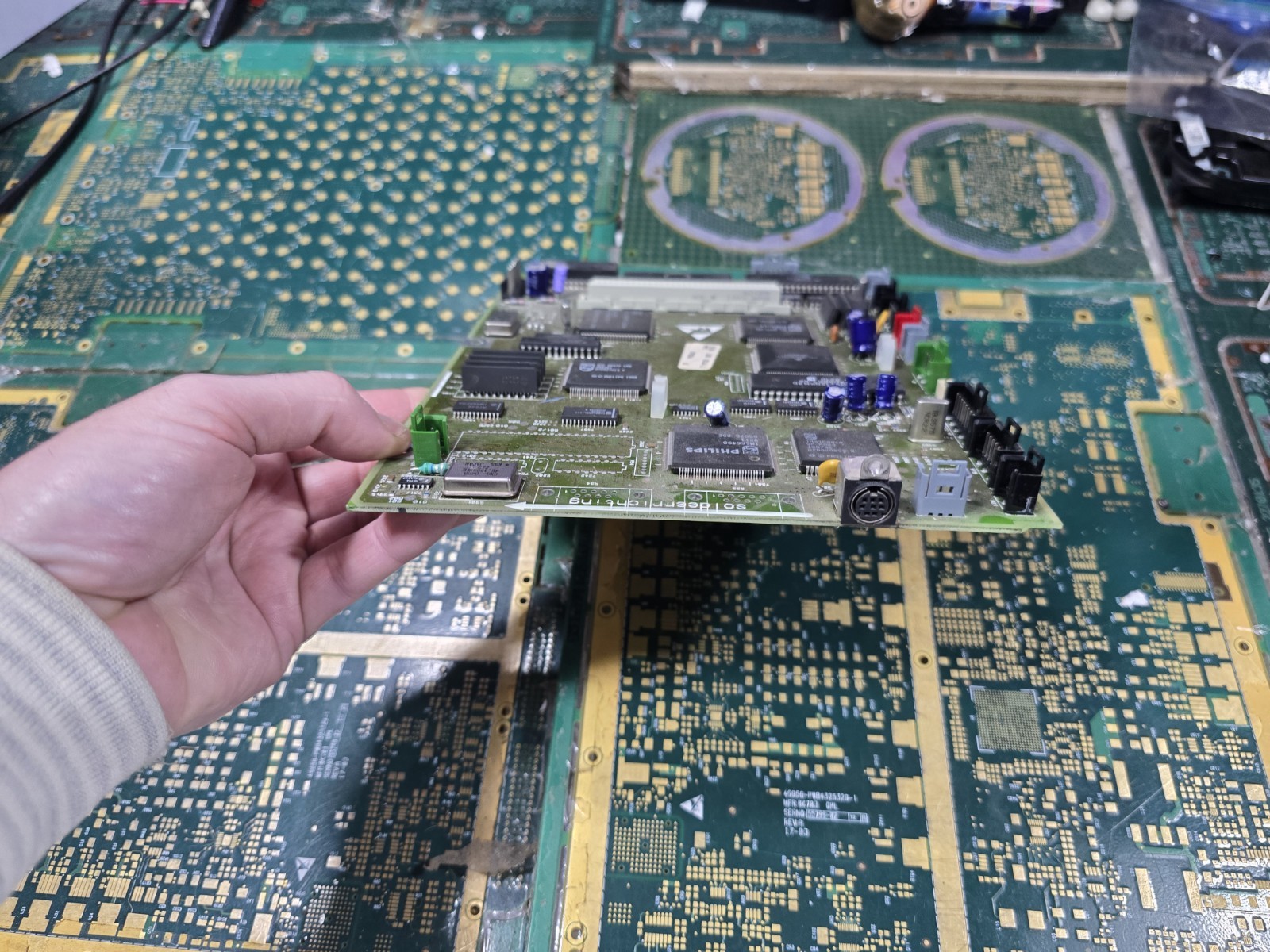 Philips CDI 910 EXACT 3104 128 0114.1 Board-Not Tested-Intact-PARTS-READ ALL