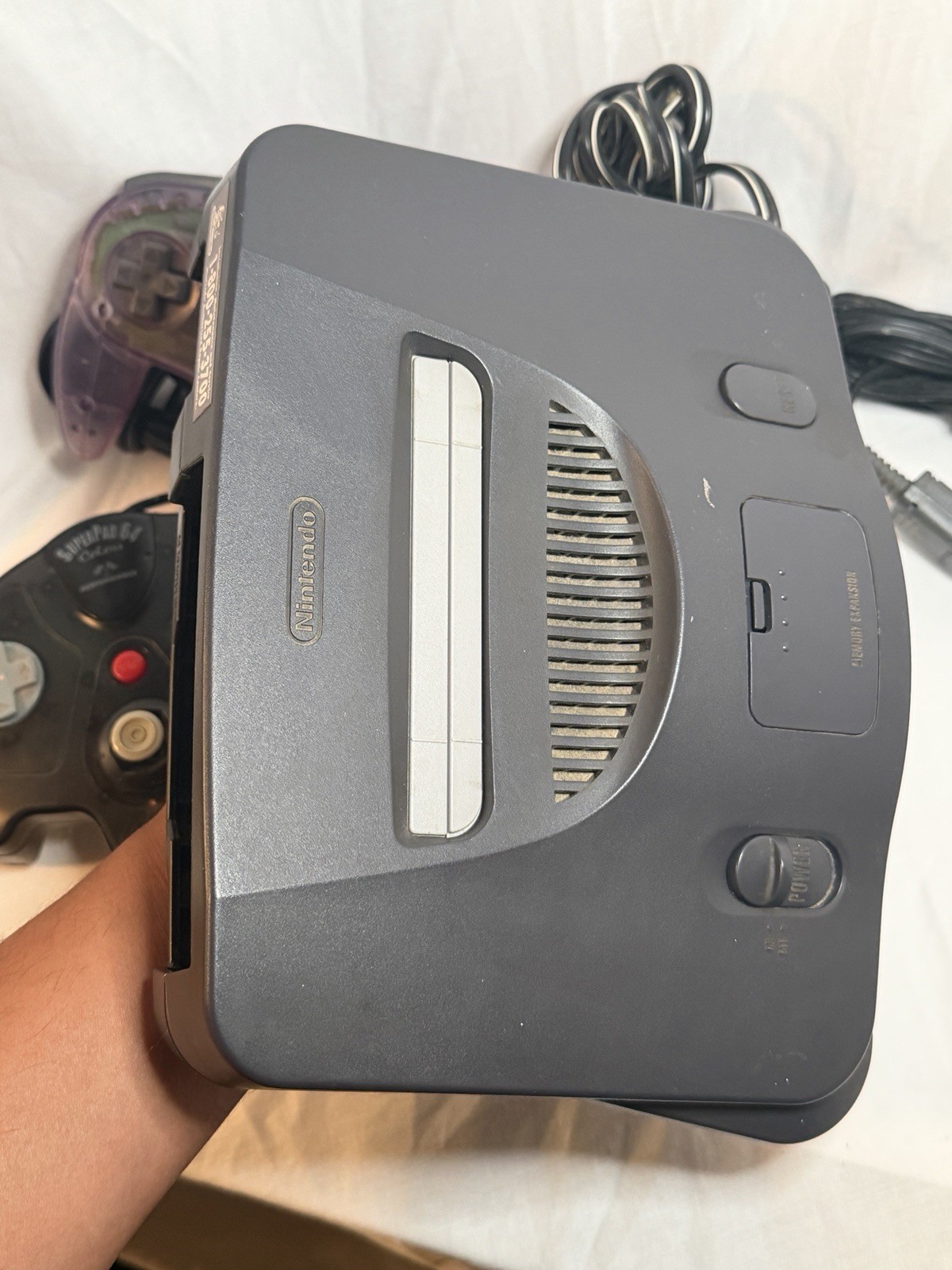 Nintendo 64 Console Game Bundle Hercules Mario Gex Perfect Dark Duke Nukem