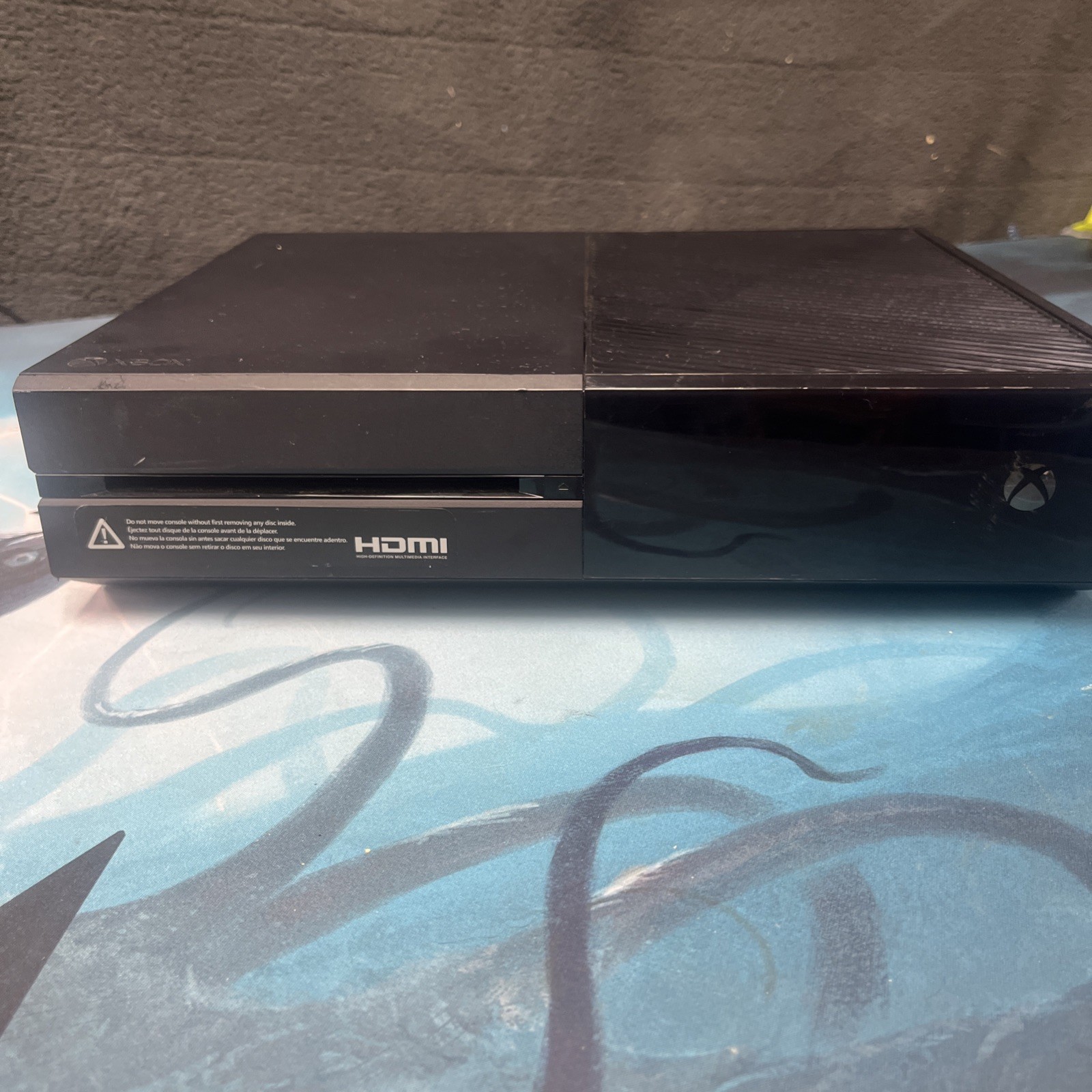 Microsoft Black Xbox One 500GB Console, w/ controller and hookups #2