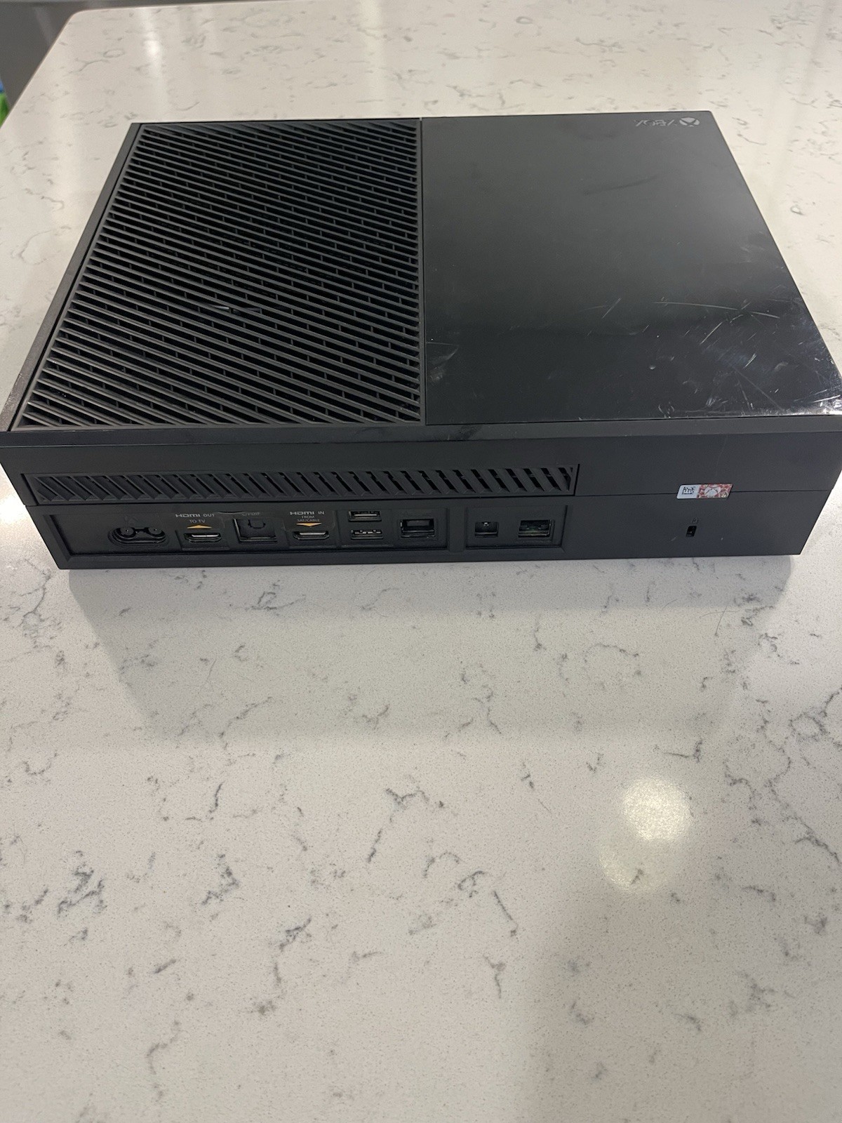 Microsoft Xbox One 500GB Console Only Black 1540 For Parts Stuck On Home Screen