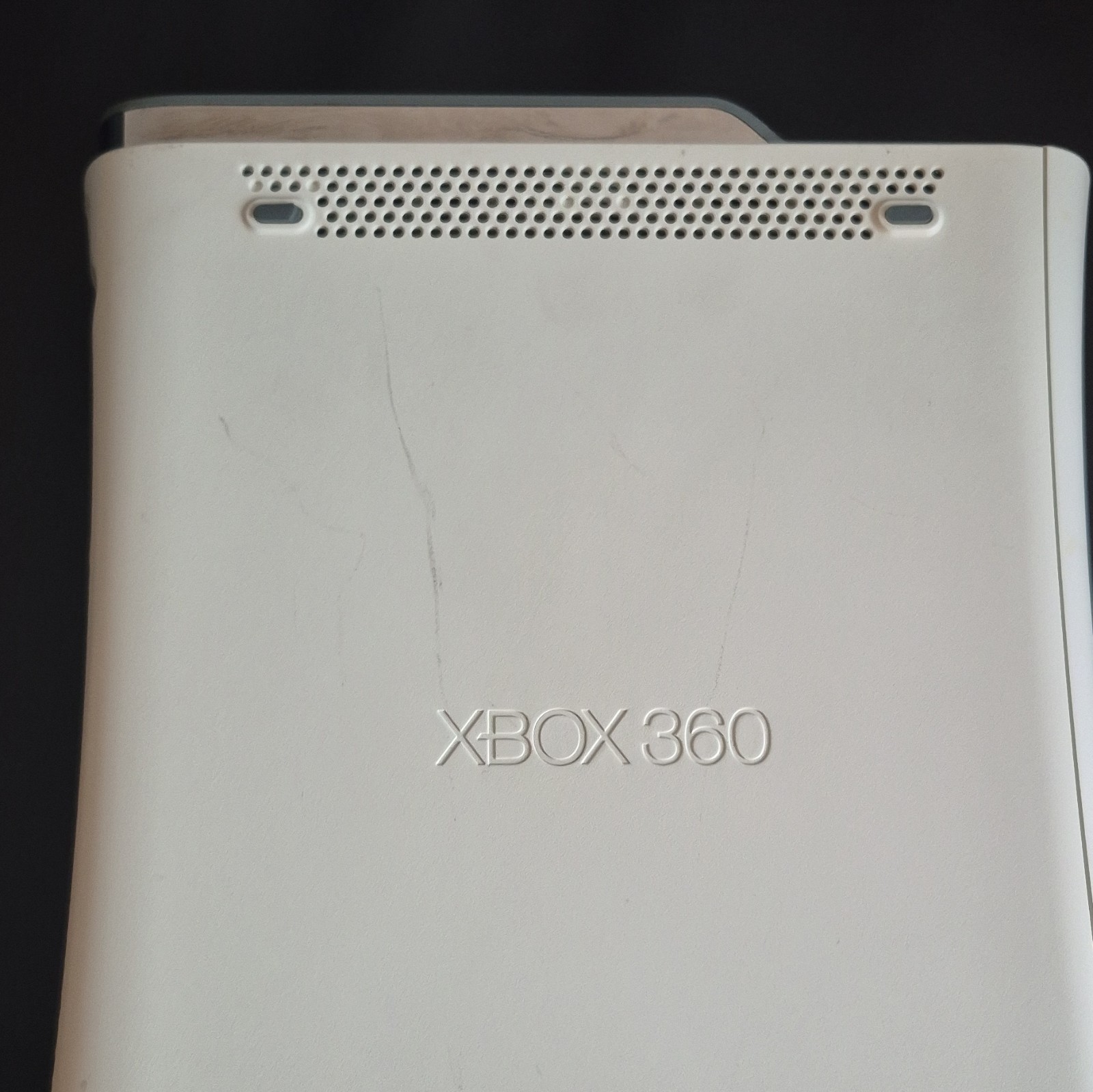 Xbox 360 FAT white Console with oem controller and oem brick & COD Black ops