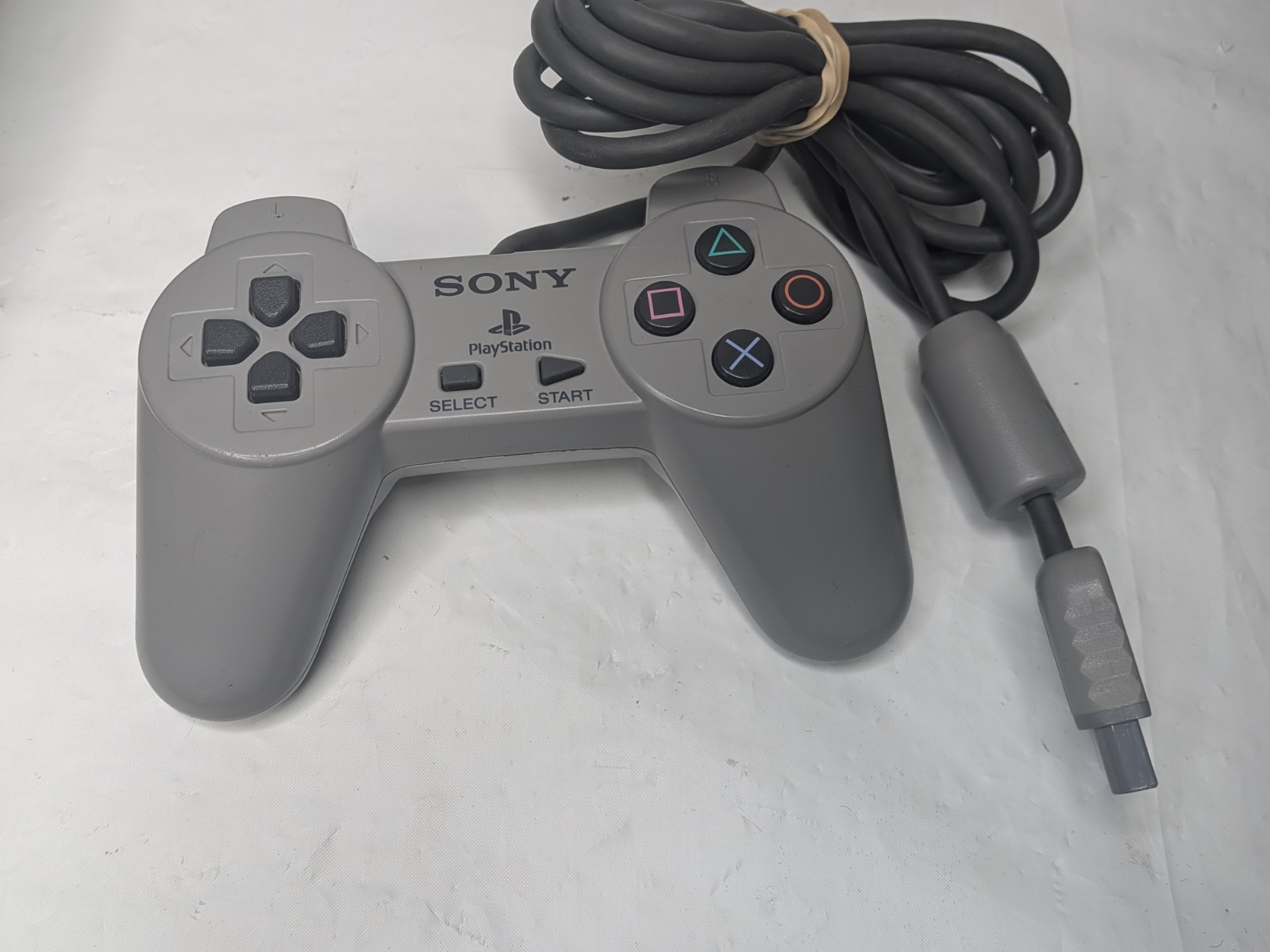 Vintage 1990s Sony PlayStation One PS1 w/Travel Bag cables controller & 2 games