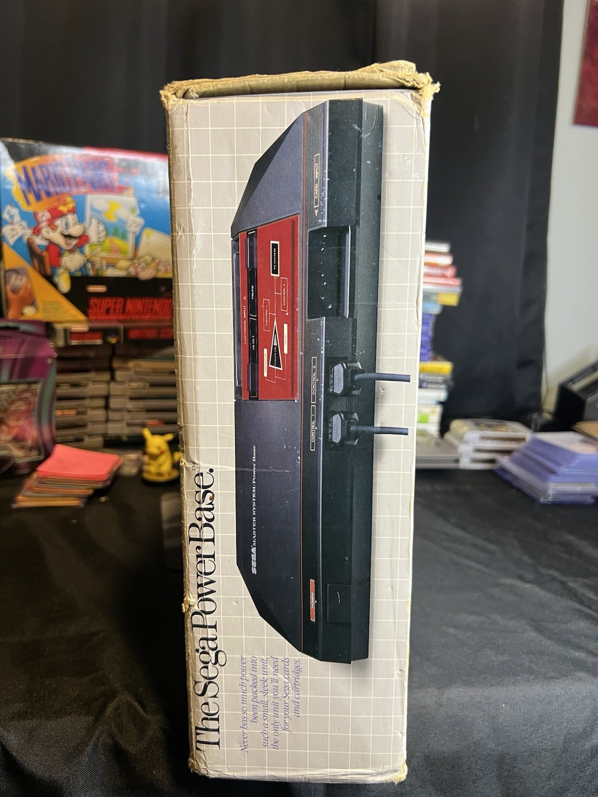 The Sega Base System Console Near Complete With F-16 Fighting Falcon, Hang on