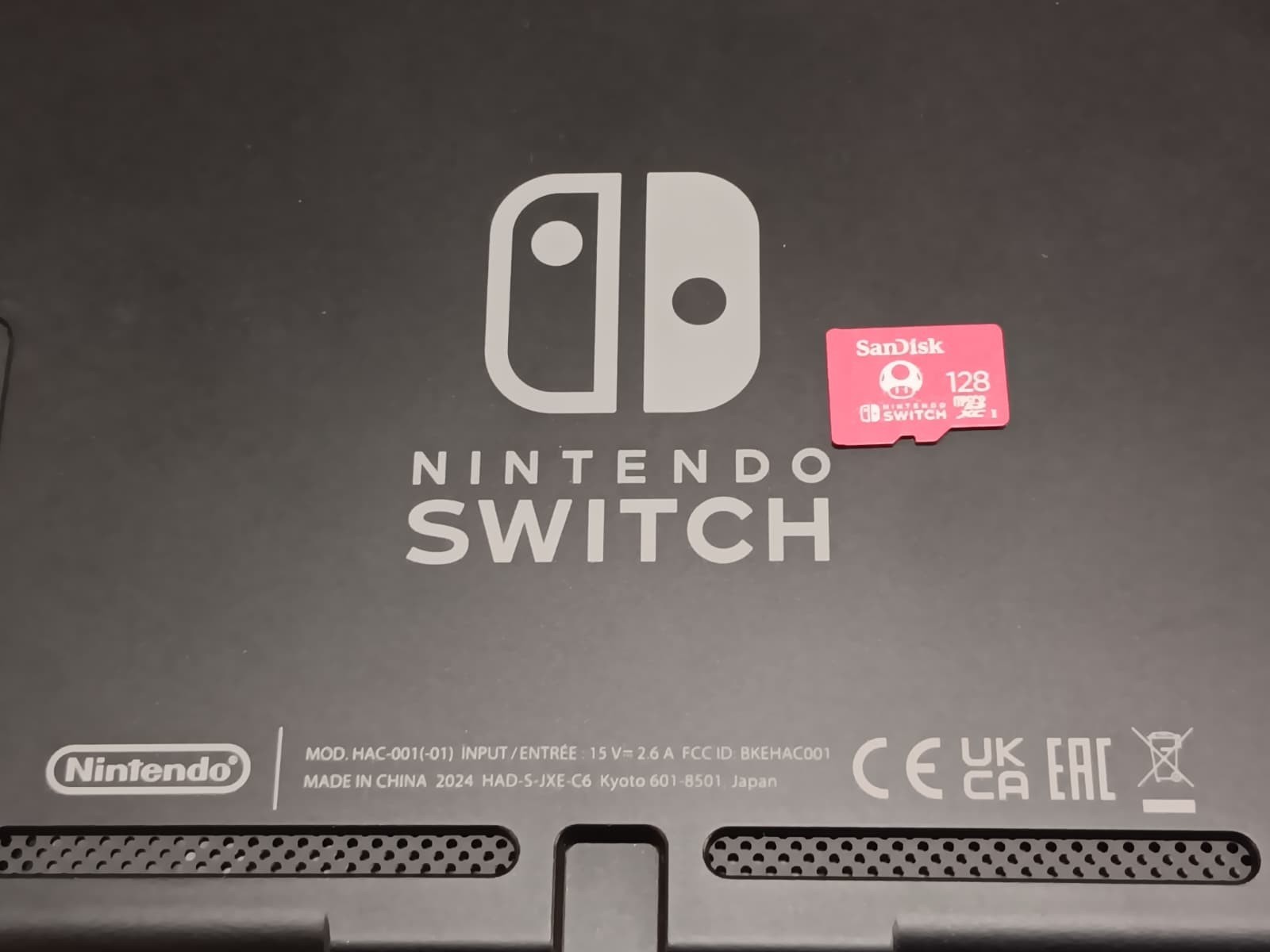 Nintendo Switch BUNDLE | Console+Joy‑Cons+WheelControllers+Game+MemoryCard 128GB