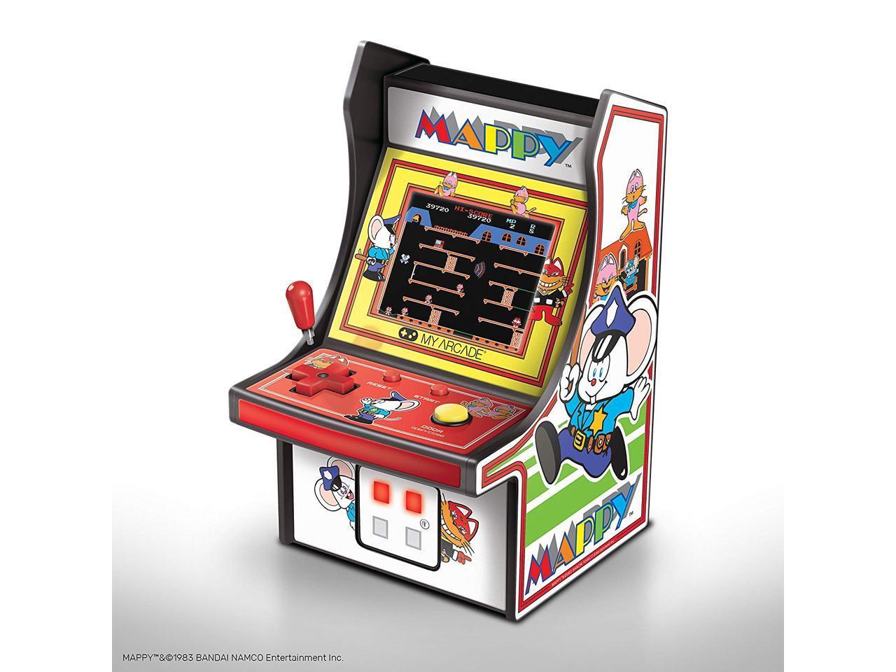 MY ARCADE Bandai Namco MAPPY 6″ Micro Arcade Machine Portable Handheld Video Gam